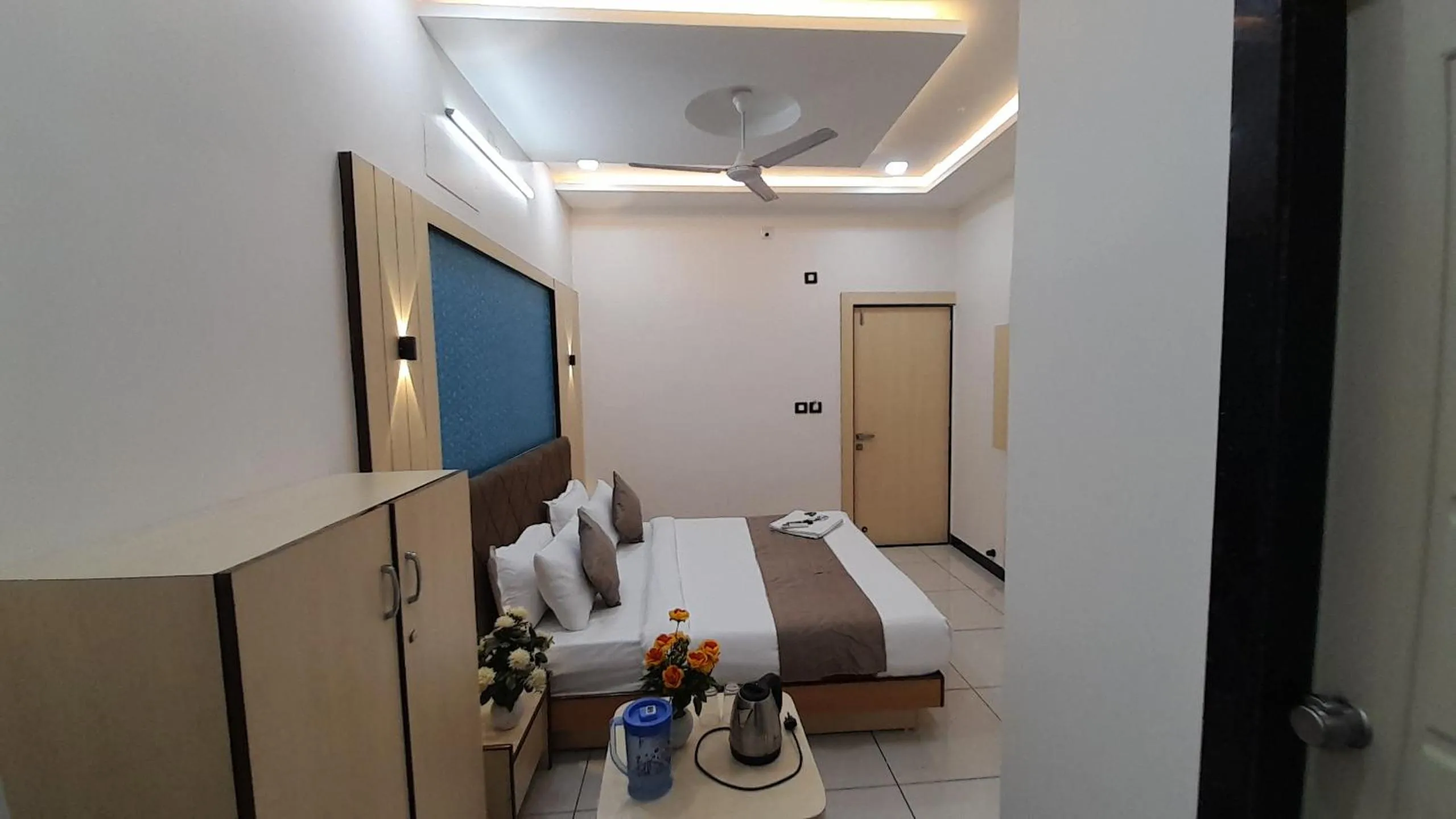 Bed in Hotel Sun Palace