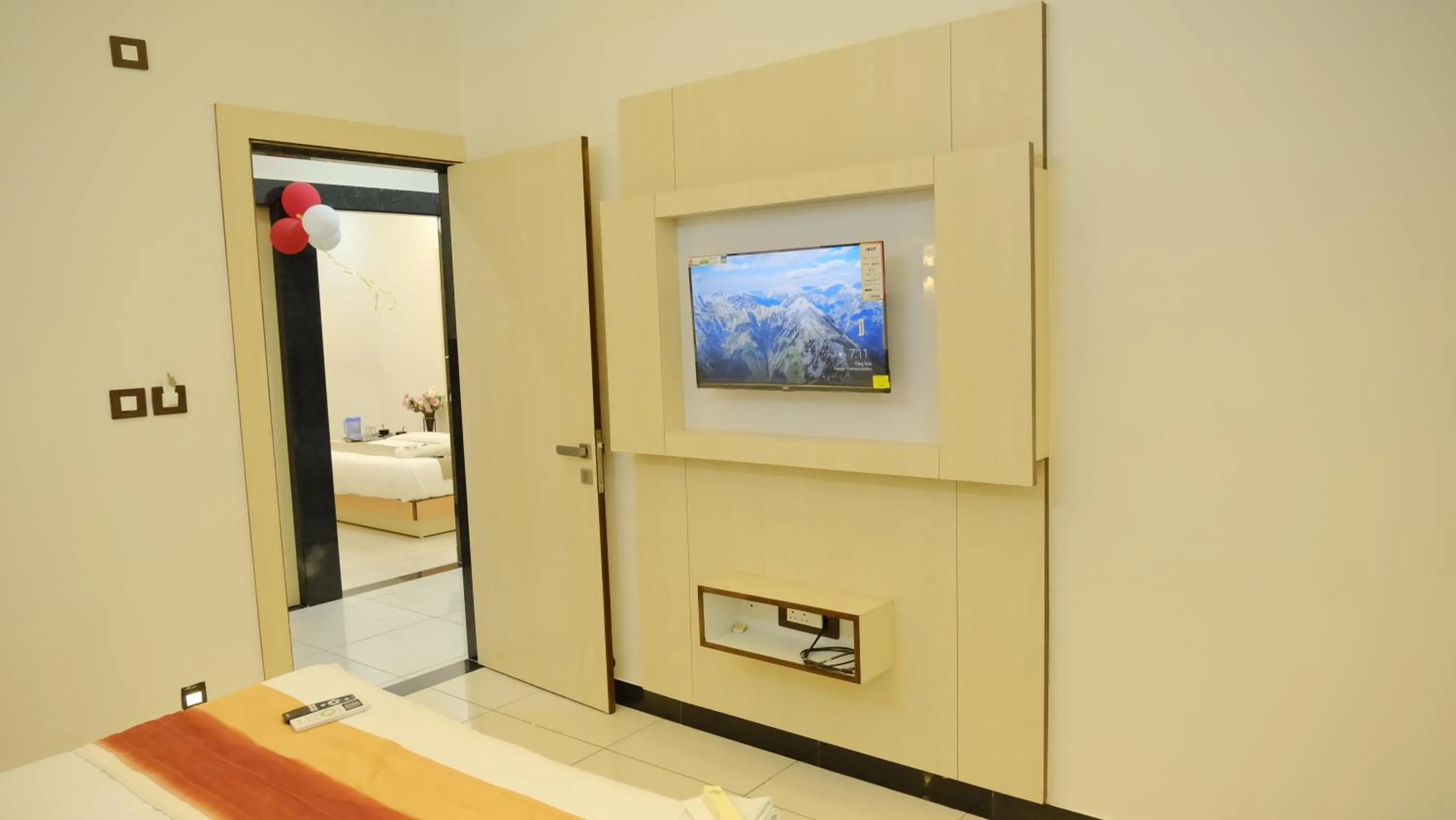 Bed in Hotel Sun Palace