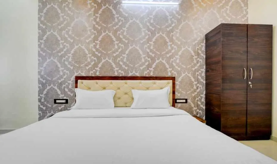 Bed in Hotel Sun Palace