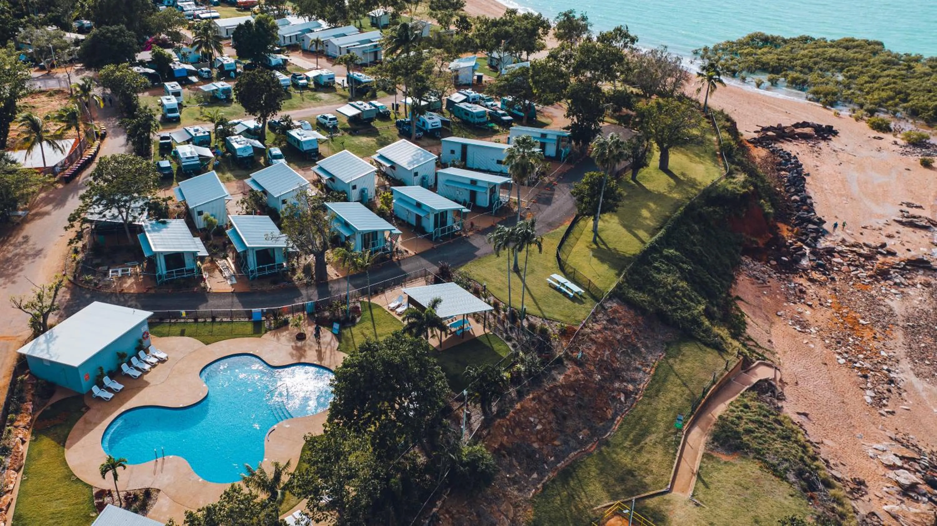 Bird's eye view in Discovery Parks - Broome