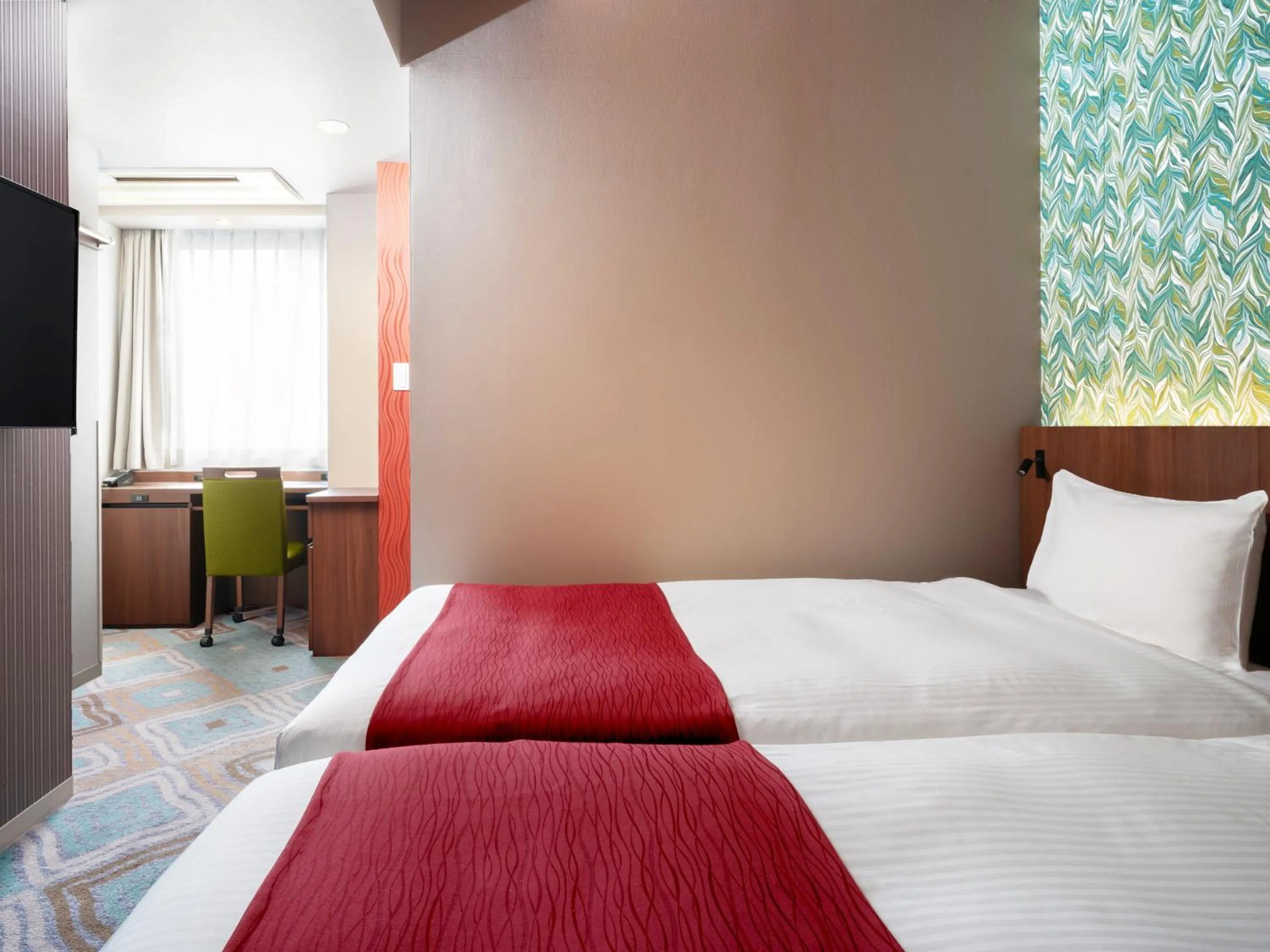 Bed in the b sapporo