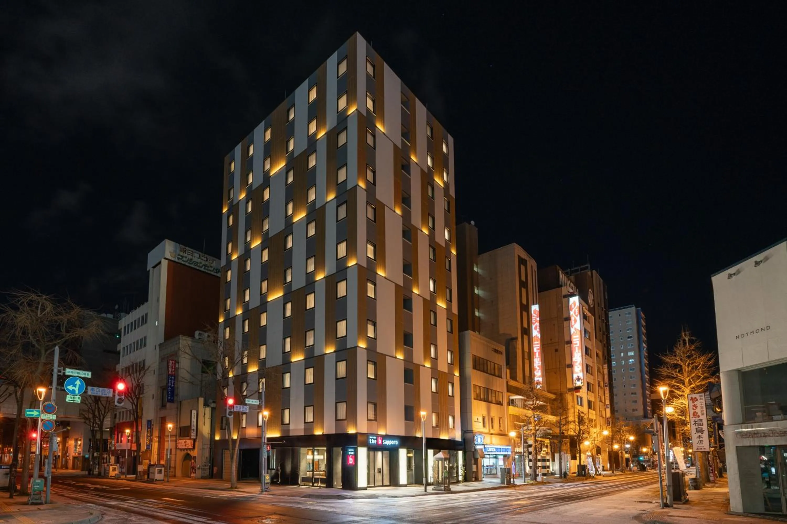 Property building in the b sapporo