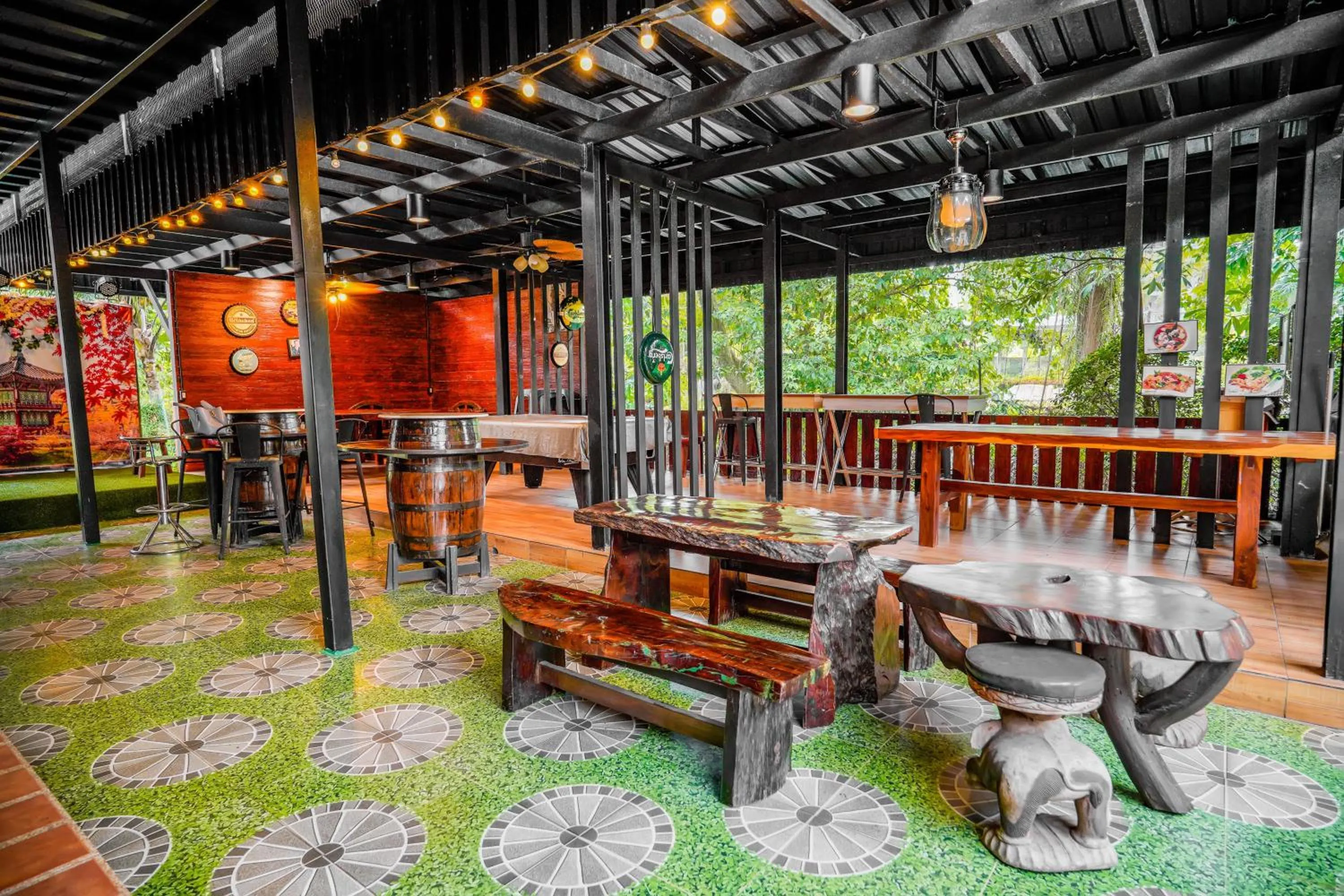 Restaurant/places to eat in Happy Garden Resort Betong