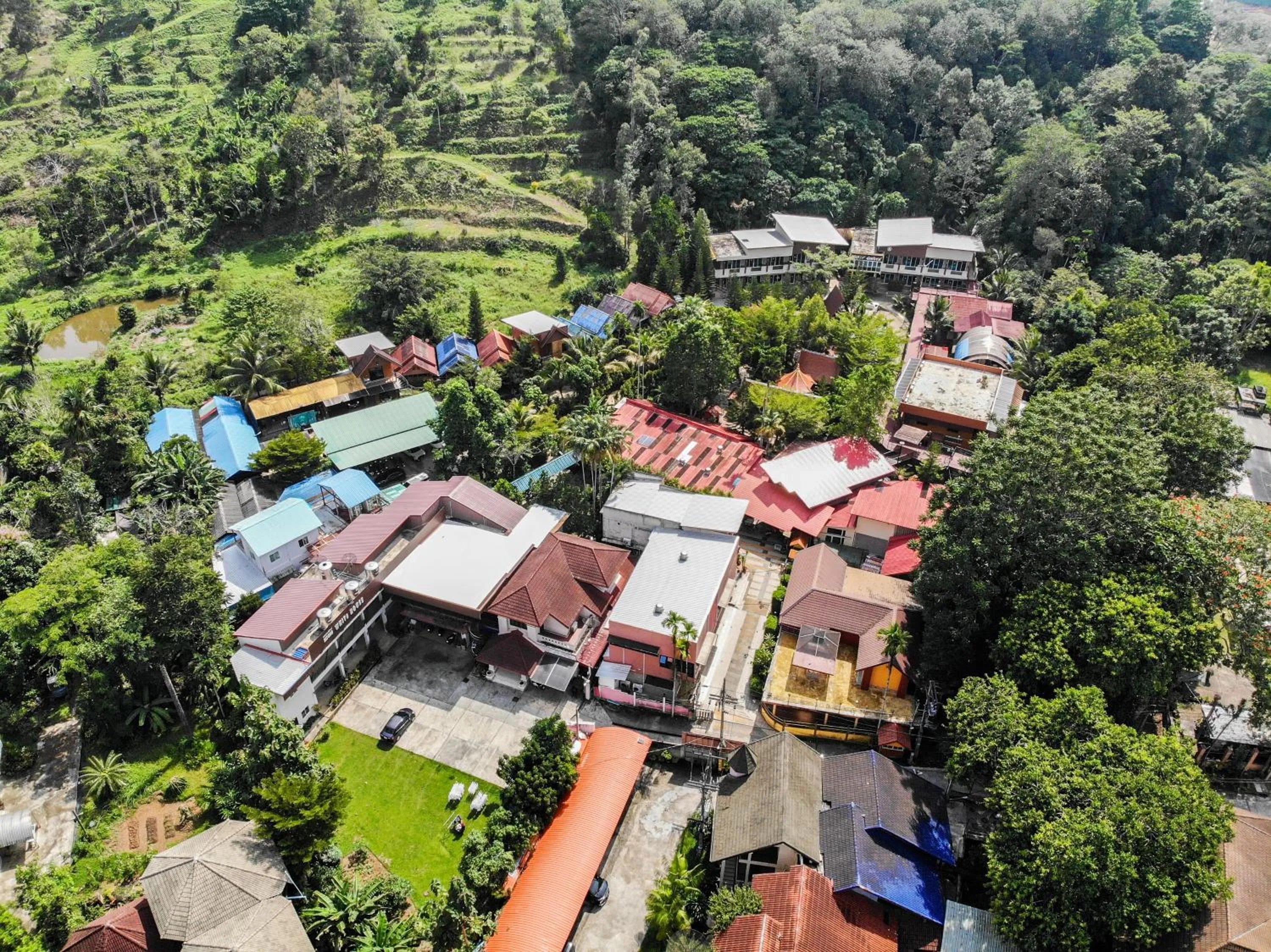 Property building in Happy Garden Resort Betong