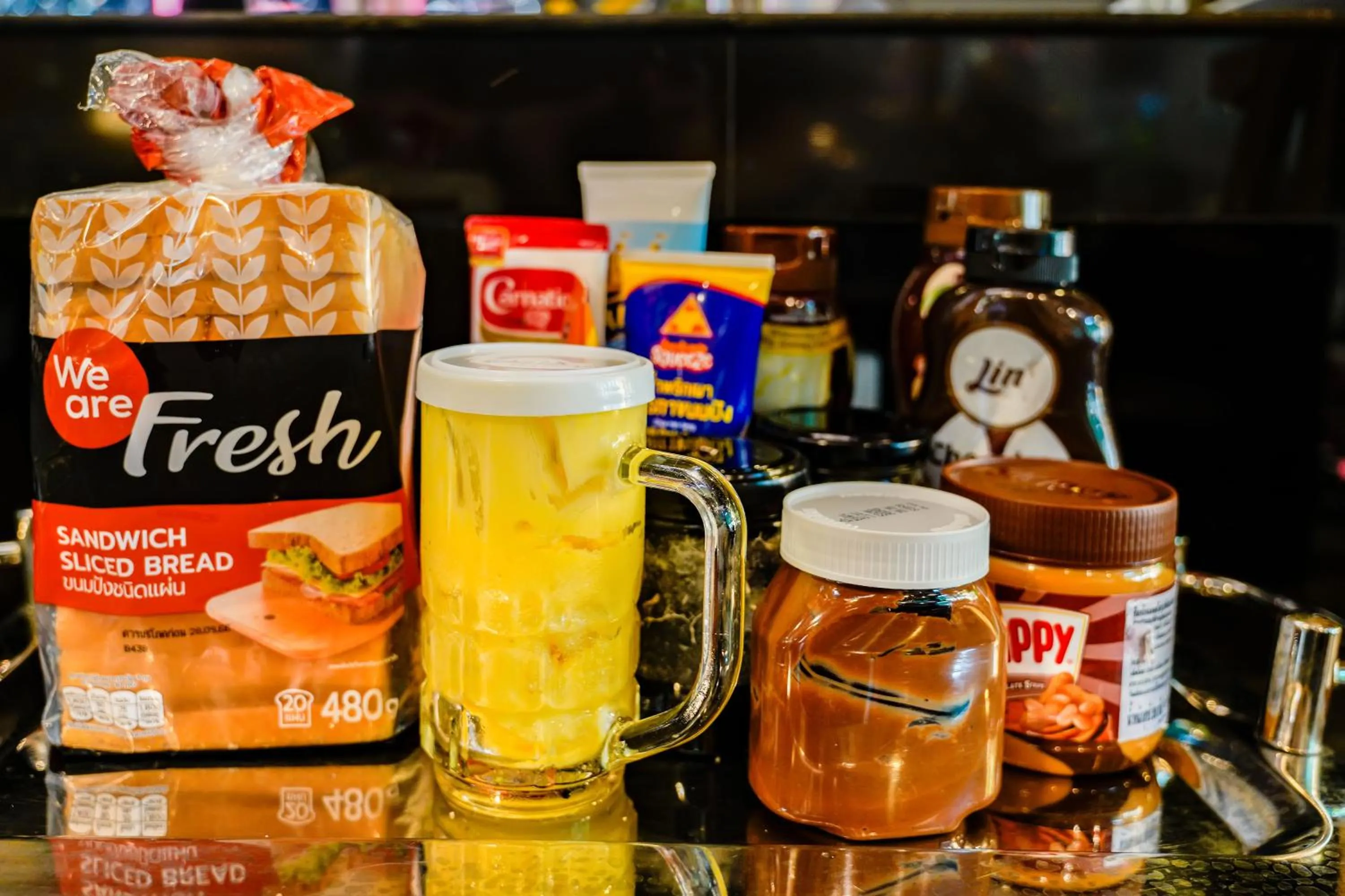 Food and drinks in Happy Garden Resort Betong