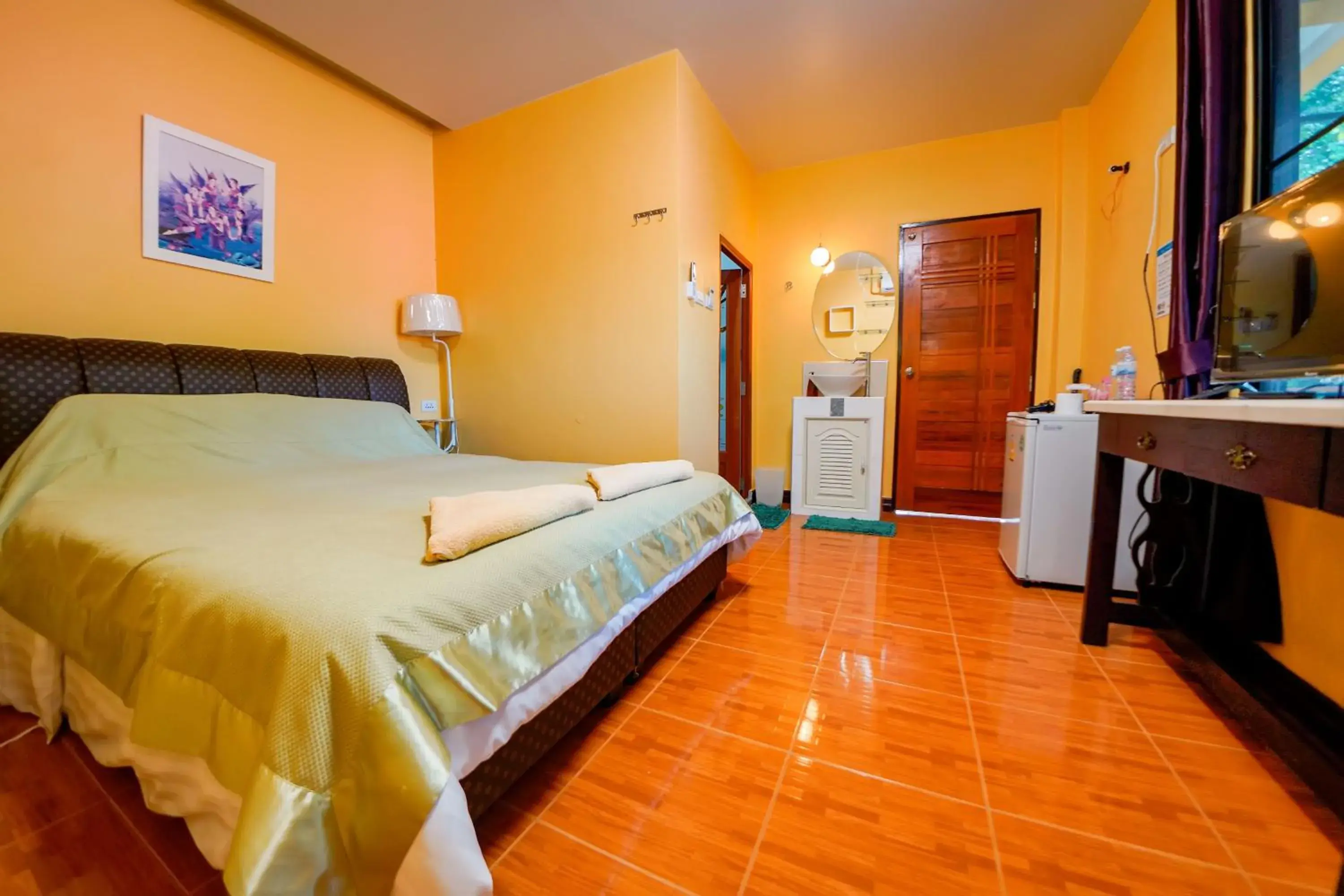 Double Room with Private Bathroom in Happy Garden Resort Betong Double Room with Private Bathroom in Happy Garden Resort Betong