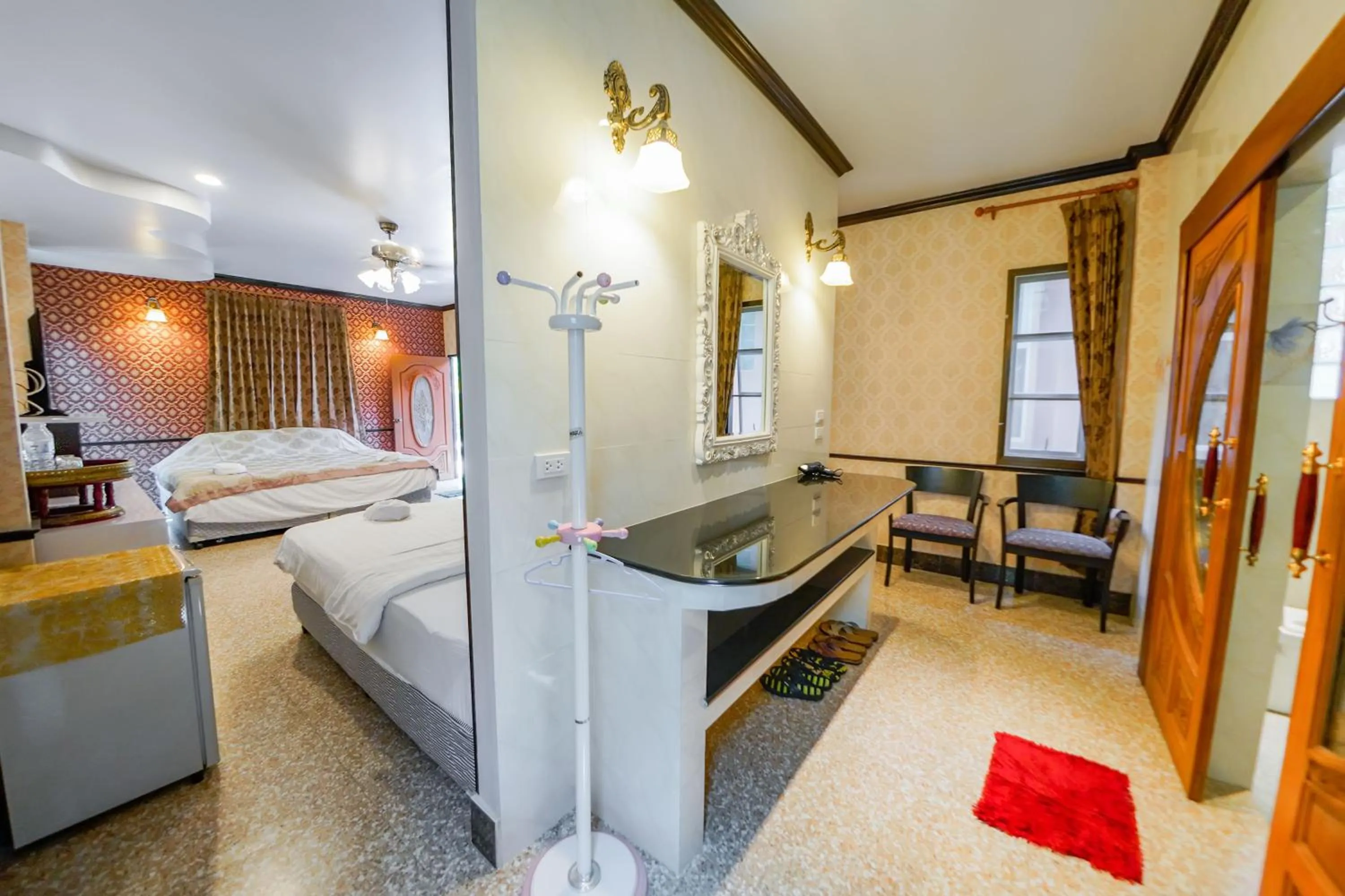 Bed in Happy Garden Resort Betong