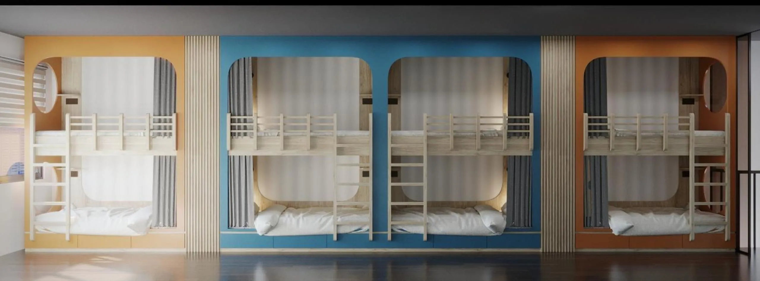 bunk bed, Bed in Awesome Hanoi Hostel