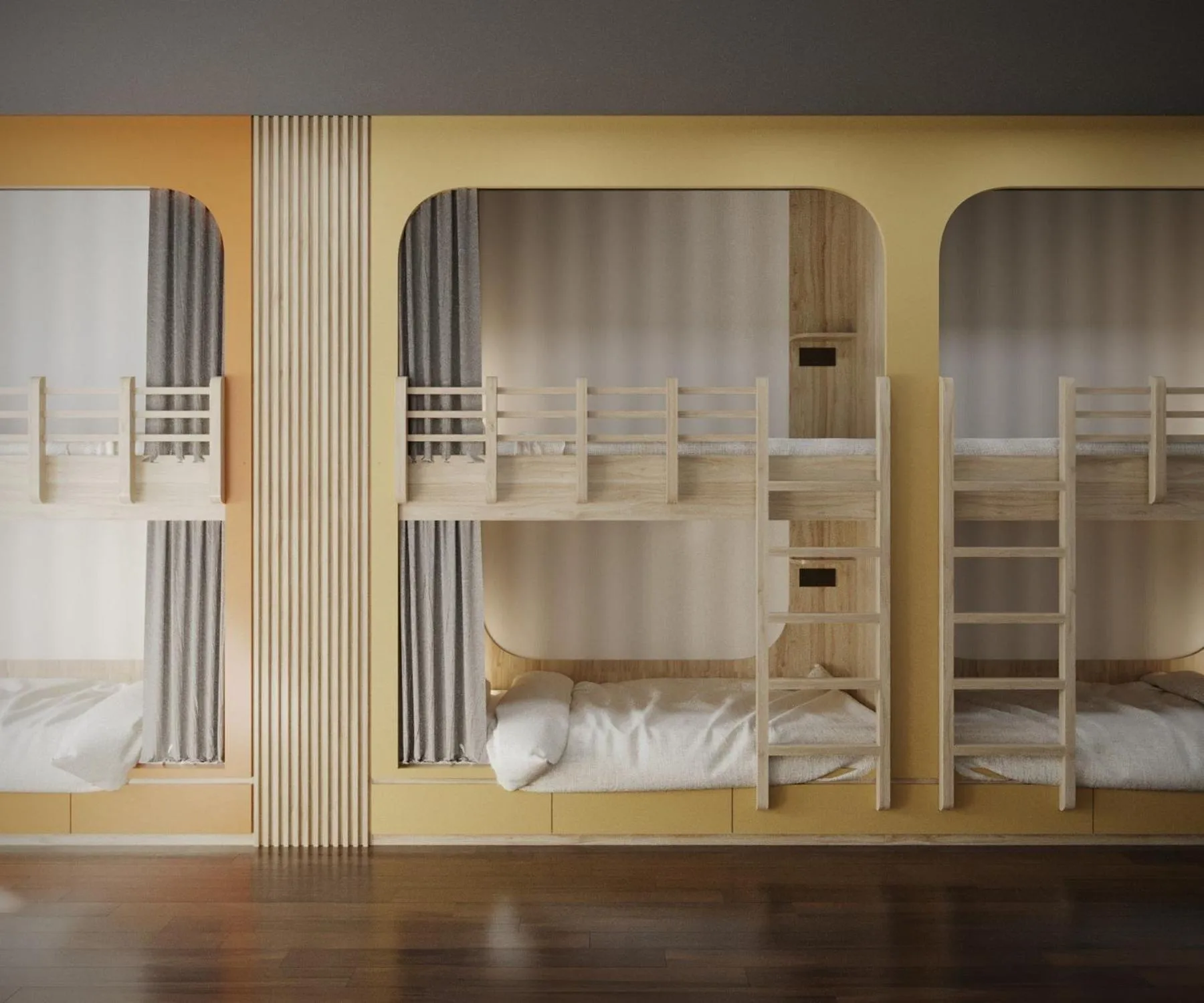 bunk bed, Bed in Awesome Hanoi Hostel