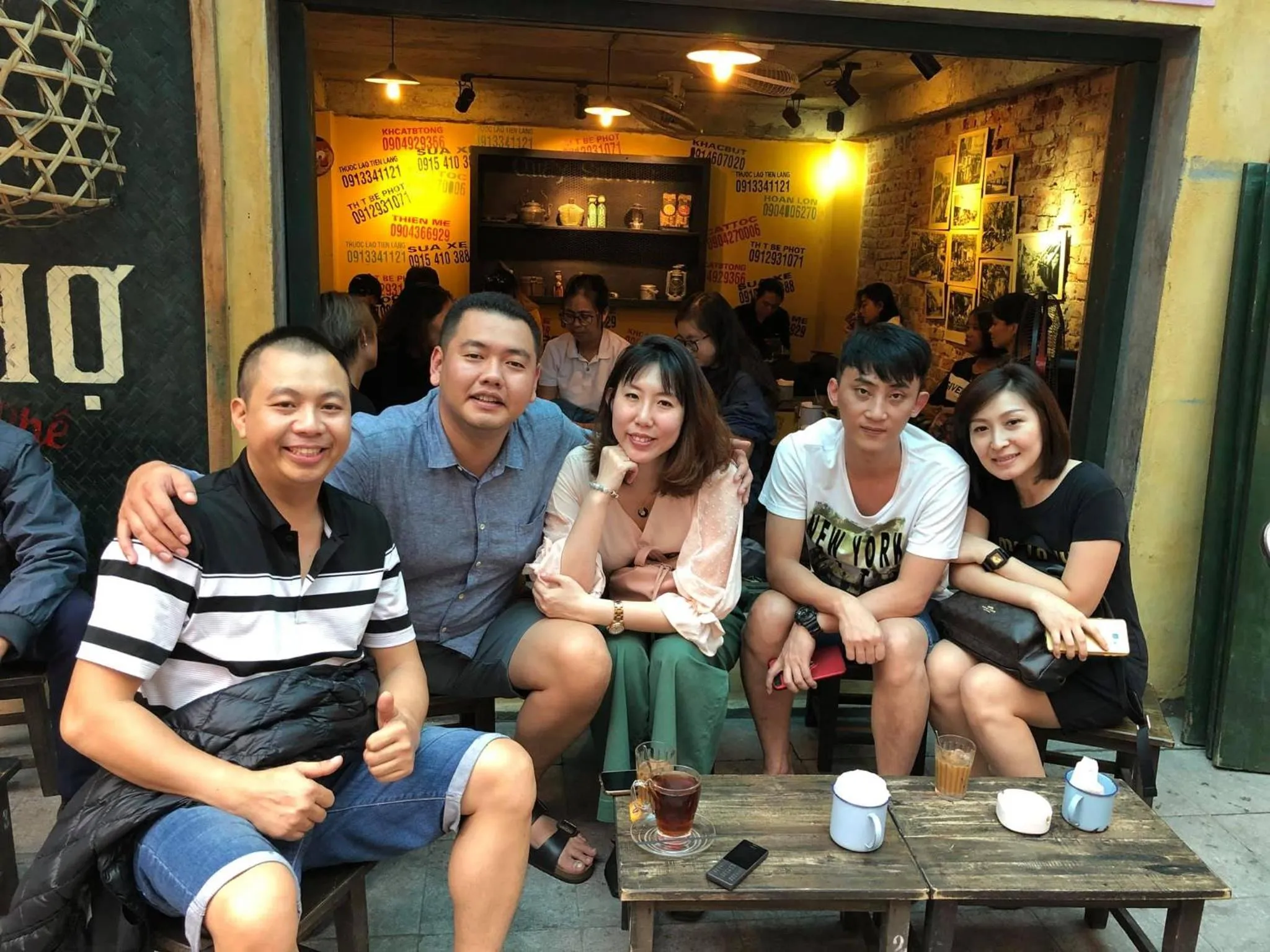 People in Awesome Hanoi Hostel
