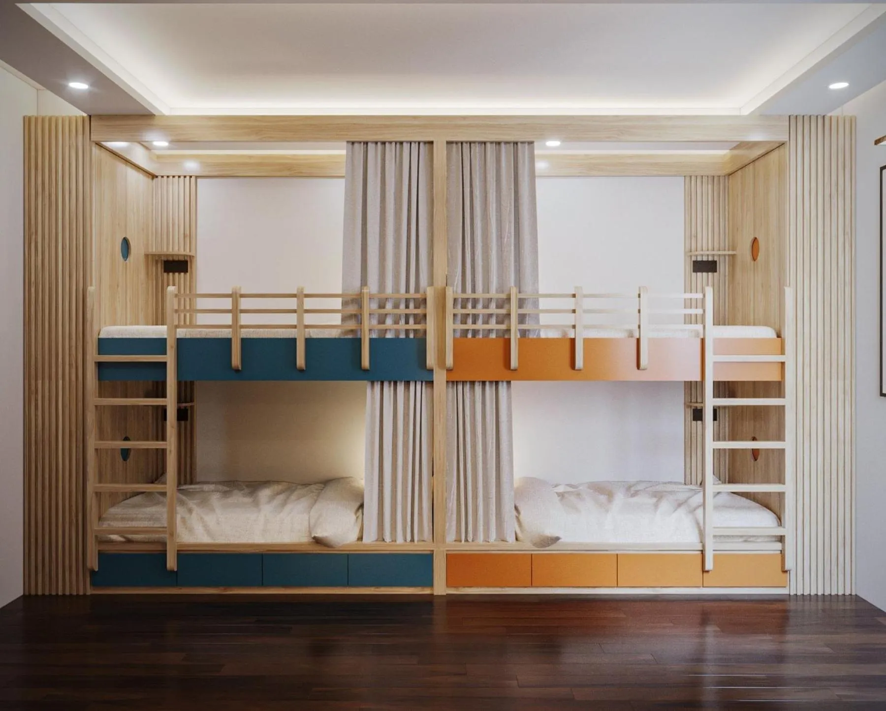 bunk bed, Bed in Awesome Hanoi Hostel