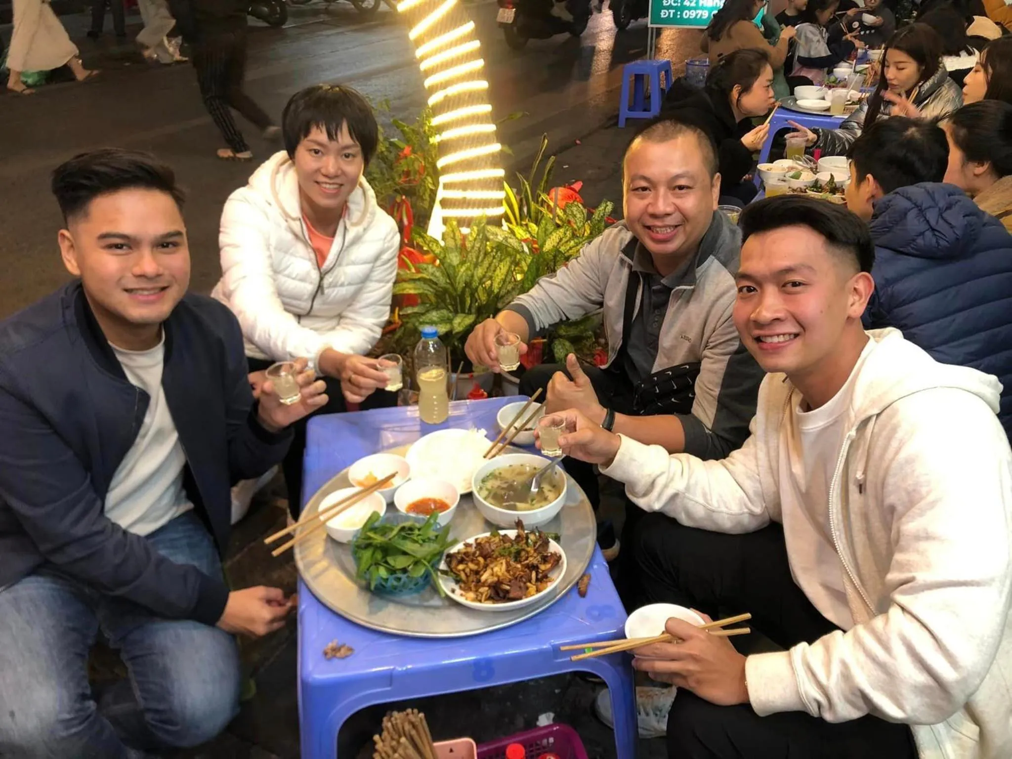 People in Awesome Hanoi Hostel