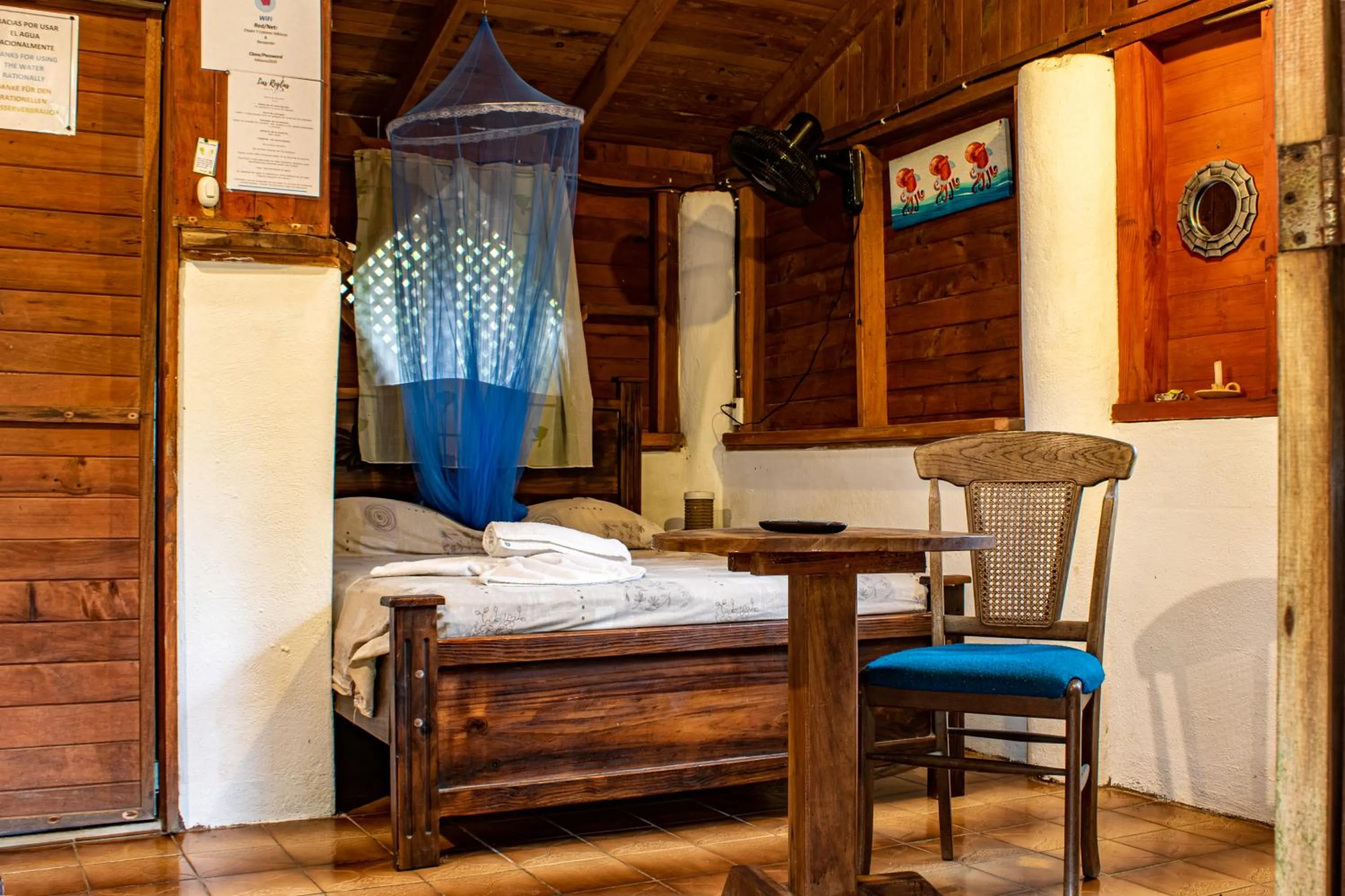 Bed in Chalet Y Cabinas Hibiscus