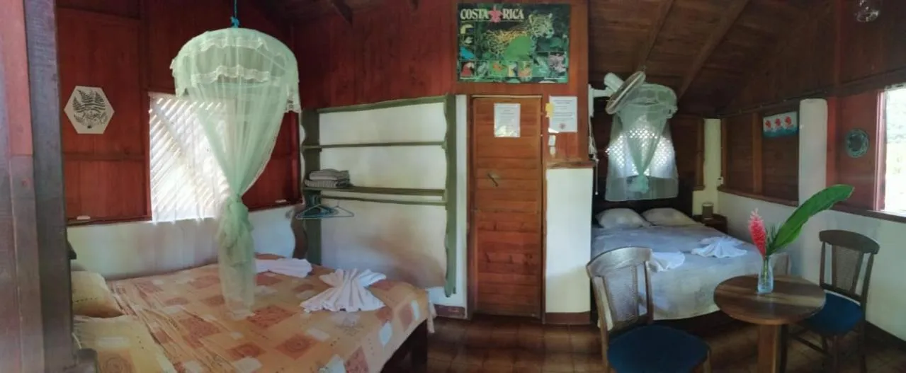 Bed in Chalet Y Cabinas Hibiscus