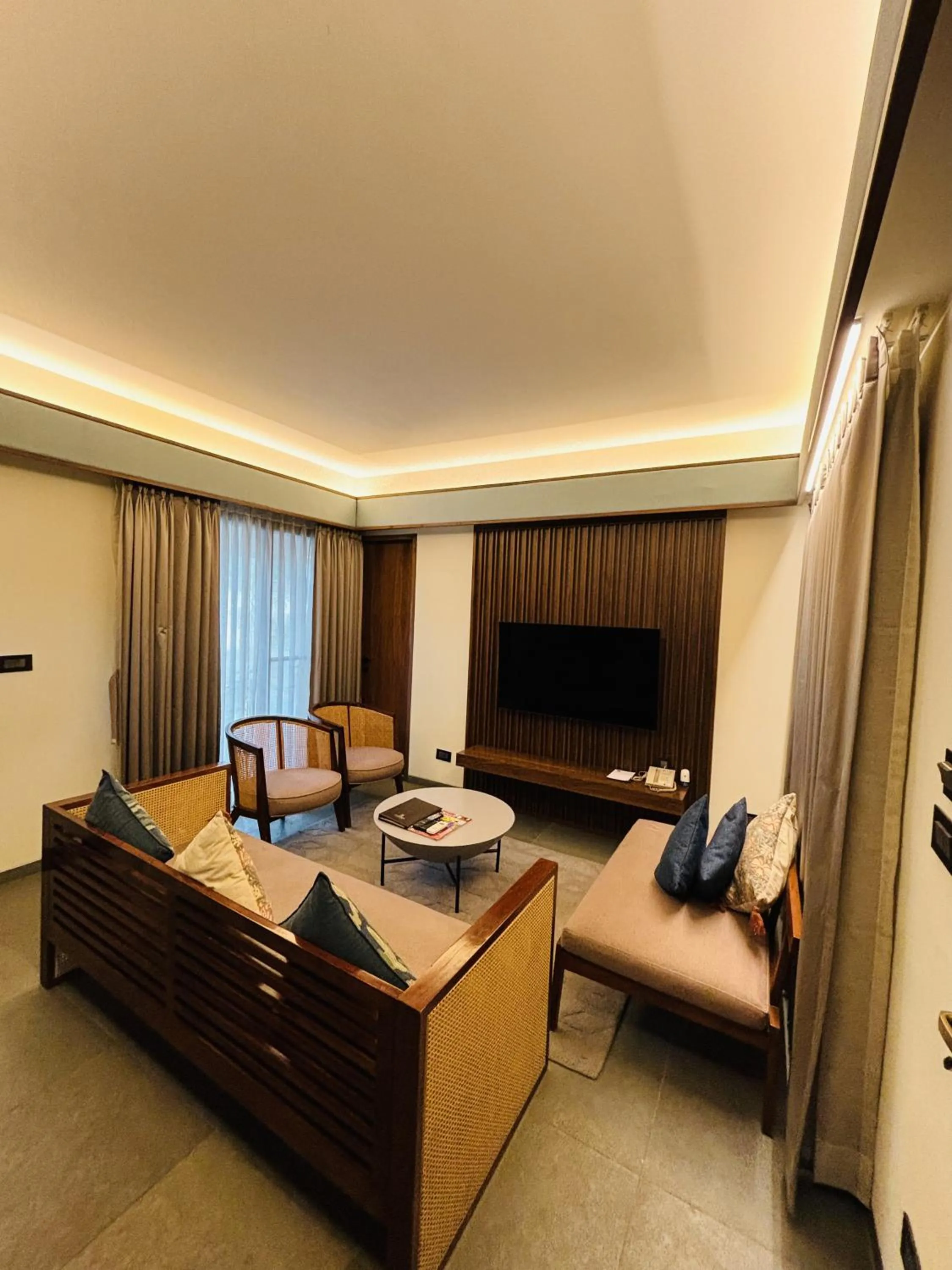 Living room in The Golkonda Resort and Spa