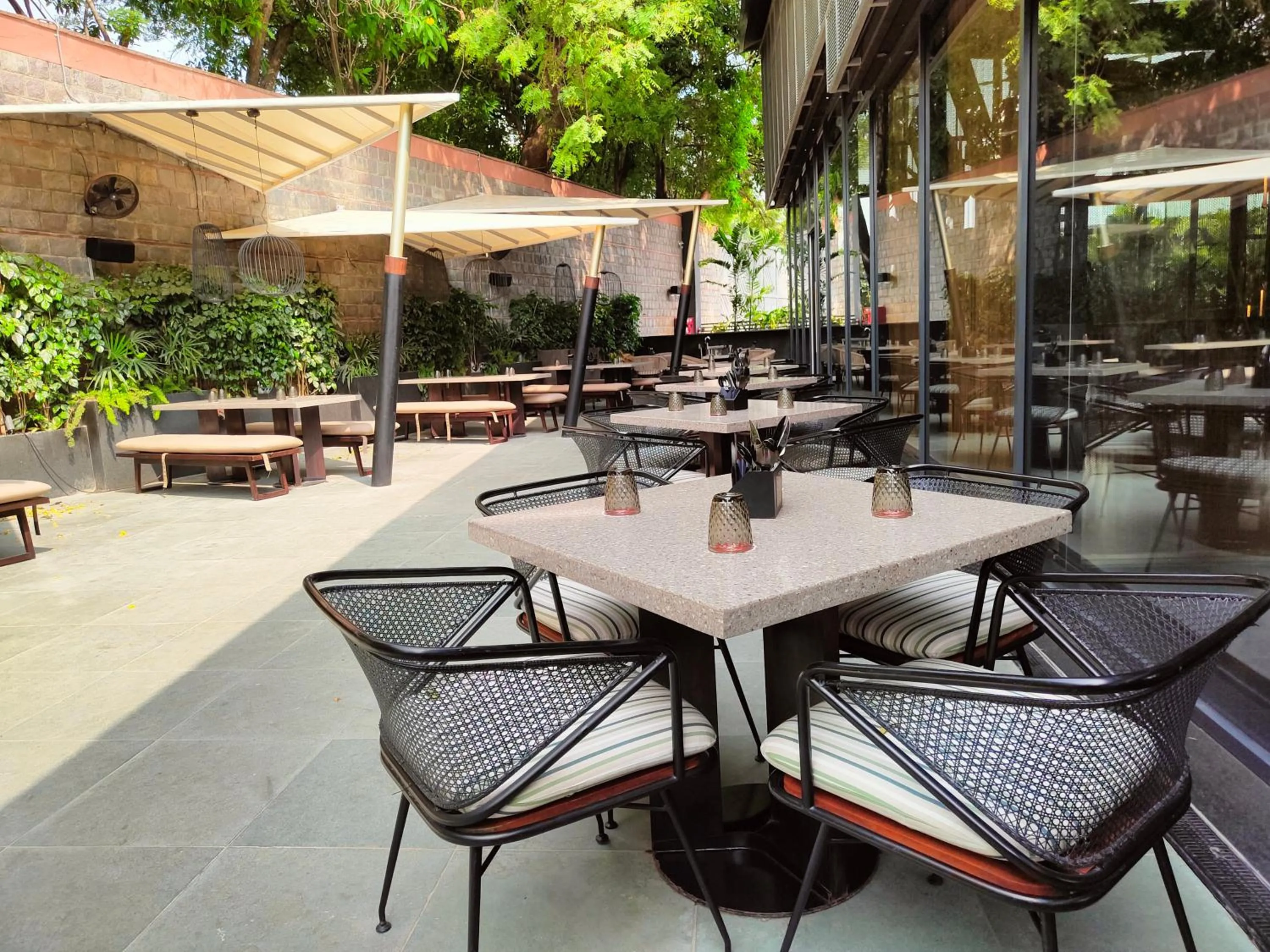 Restaurant/places to eat in The Golkonda Resort and Spa