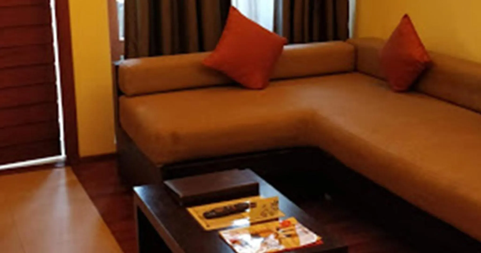 Bed in The Golkonda Resort and Spa