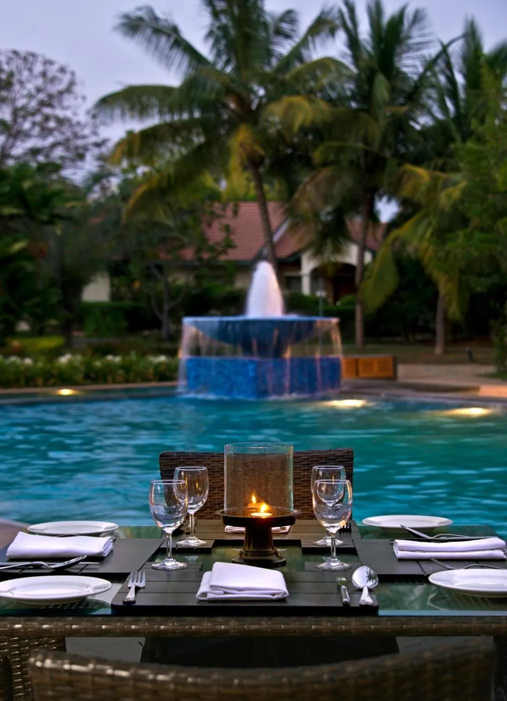 Swimming pool in The Golkonda Resort and Spa