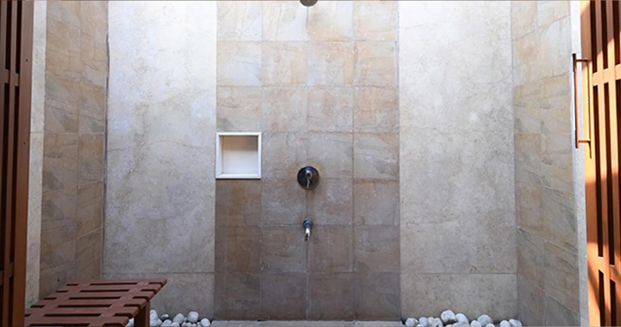 Shower in The Golkonda Resort and Spa