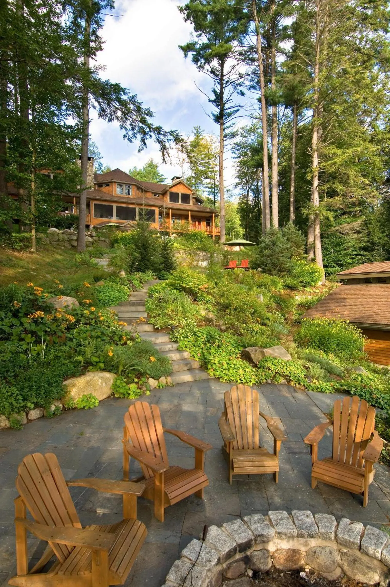 Patio in The Fern Lodge