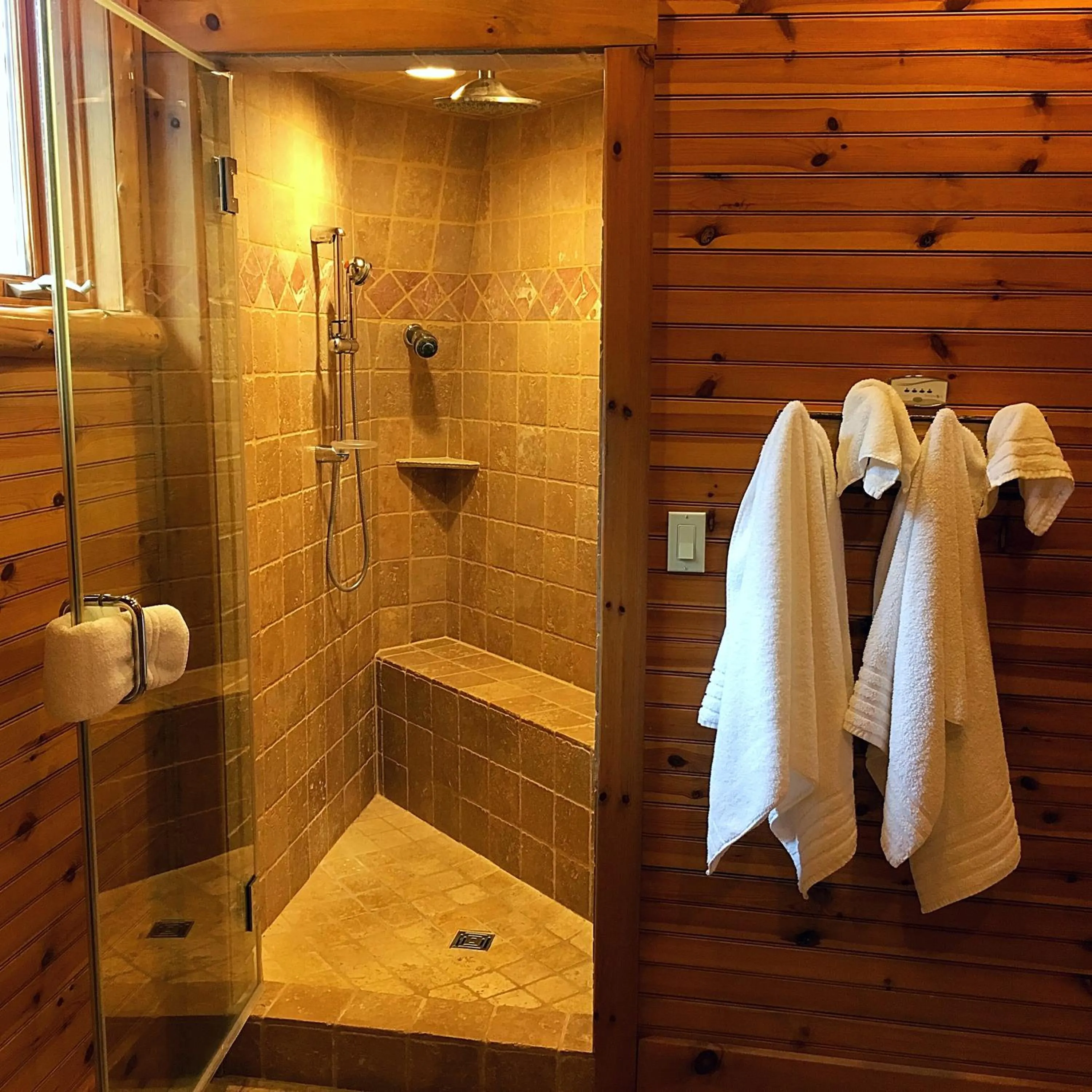 Bathroom in The Fern Lodge