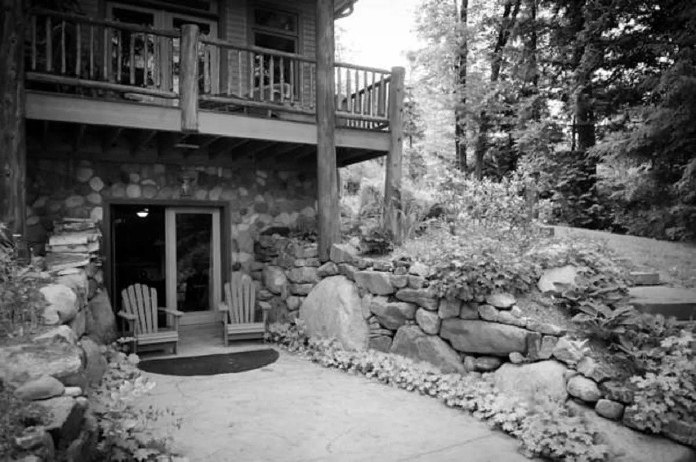 Patio in The Fern Lodge
