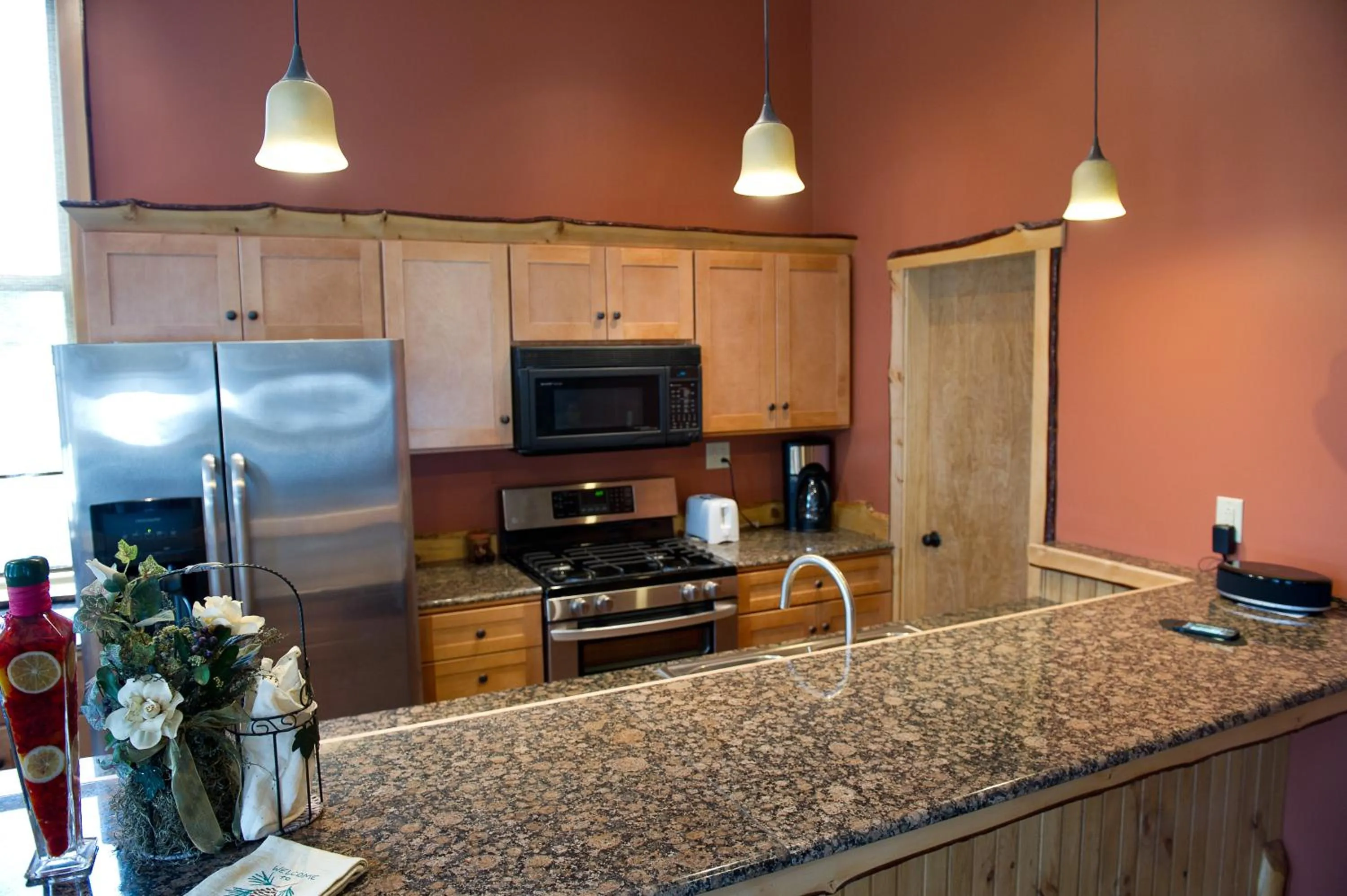 Kitchen or kitchenette in The Fern Lodge