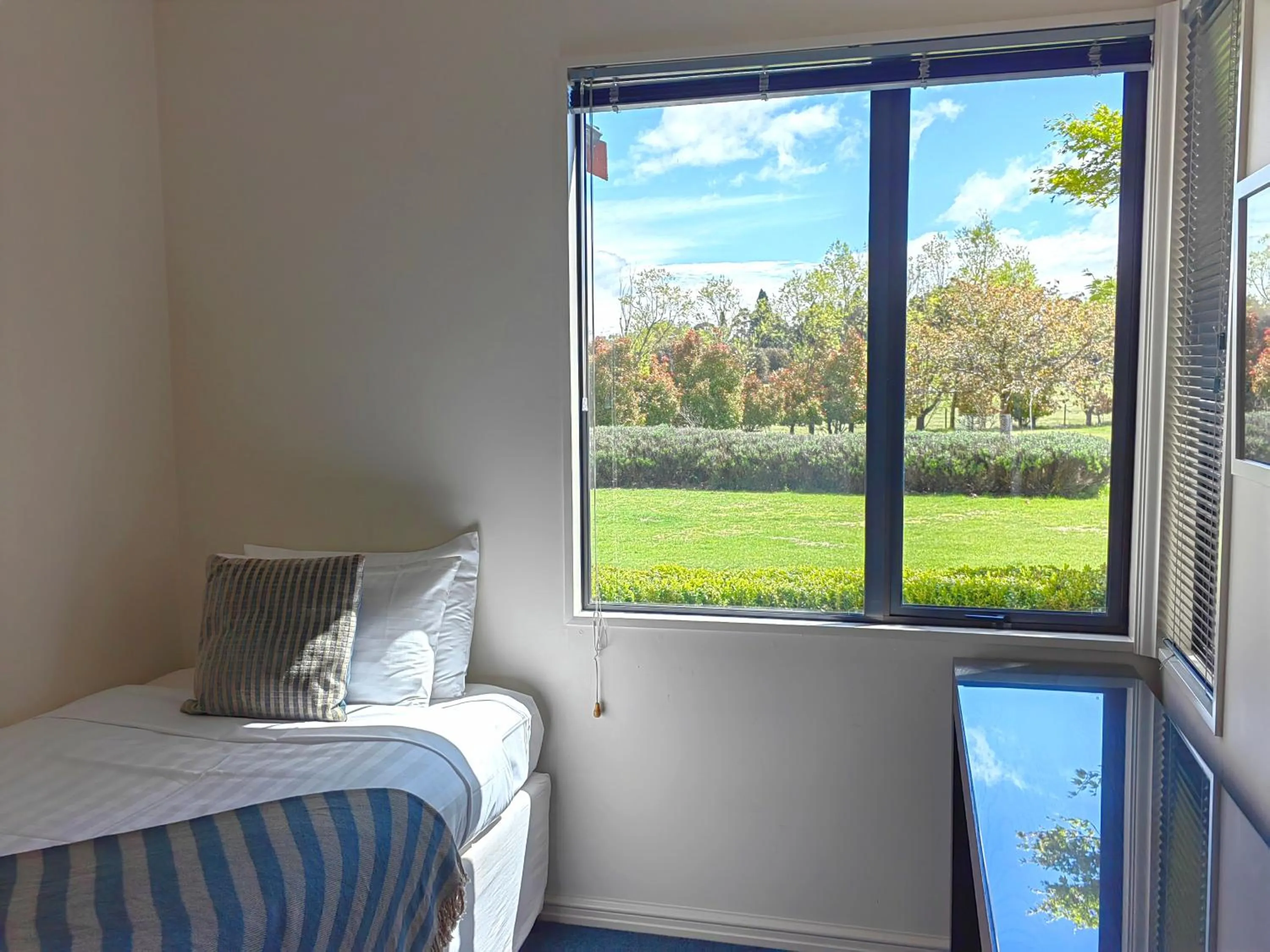 Bed in Lime Tree Lodge