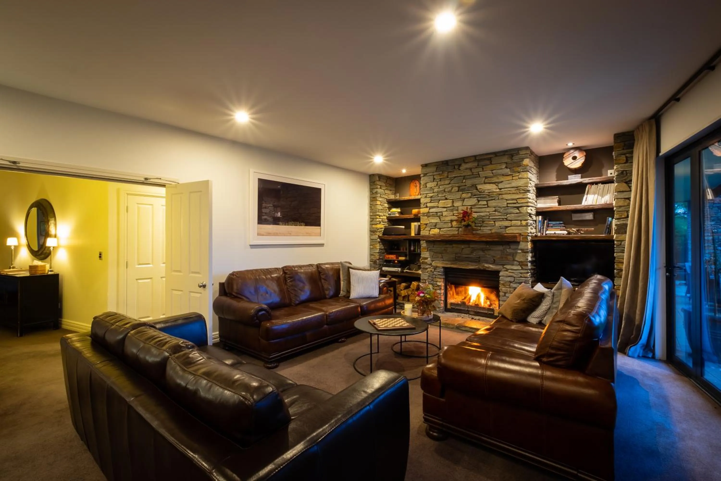 Living room in Lime Tree Lodge