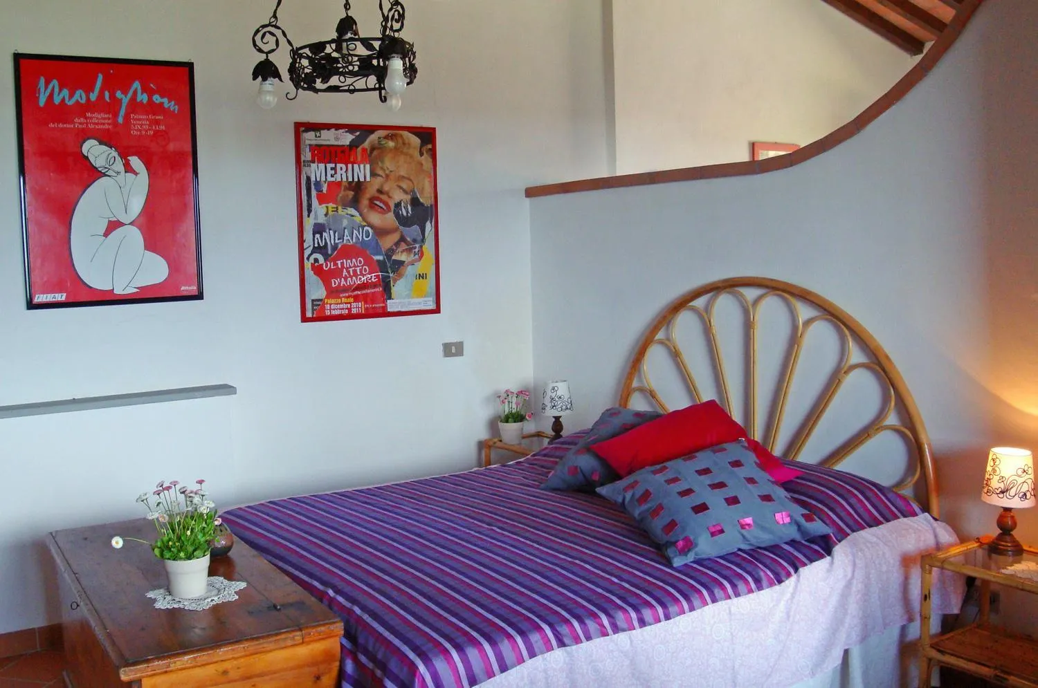 Bed in La Favilletta Casa Vacanze