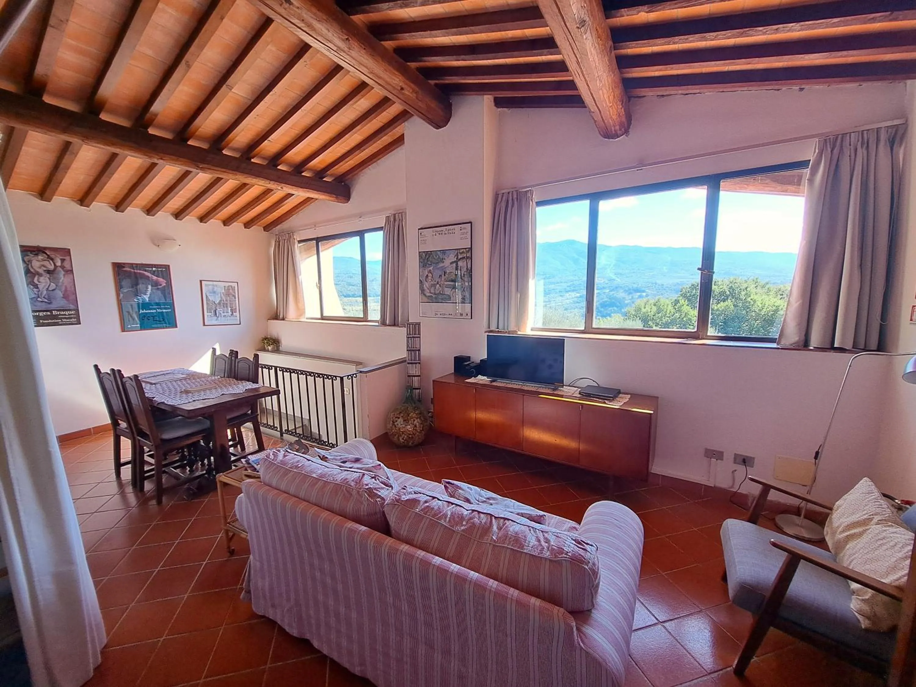 Seating area in La Favilletta Casa Vacanze