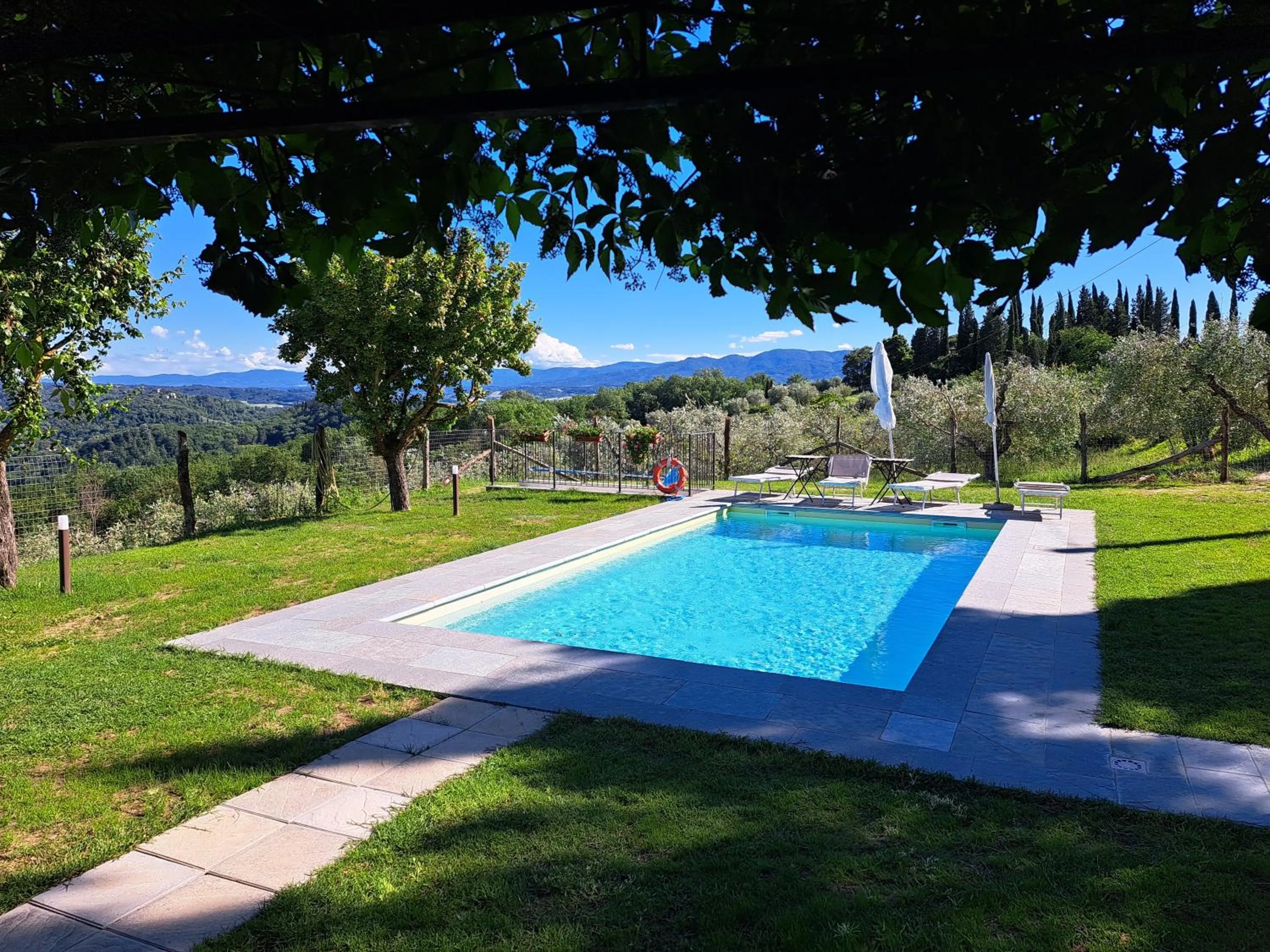 Swimming pool in La Favilletta Casa Vacanze