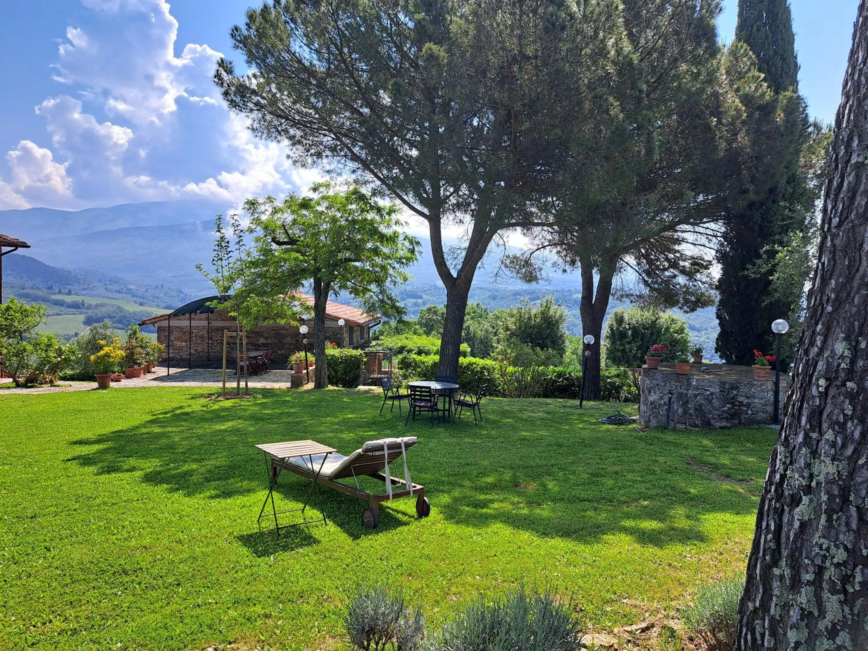 Garden in La Favilletta Casa Vacanze