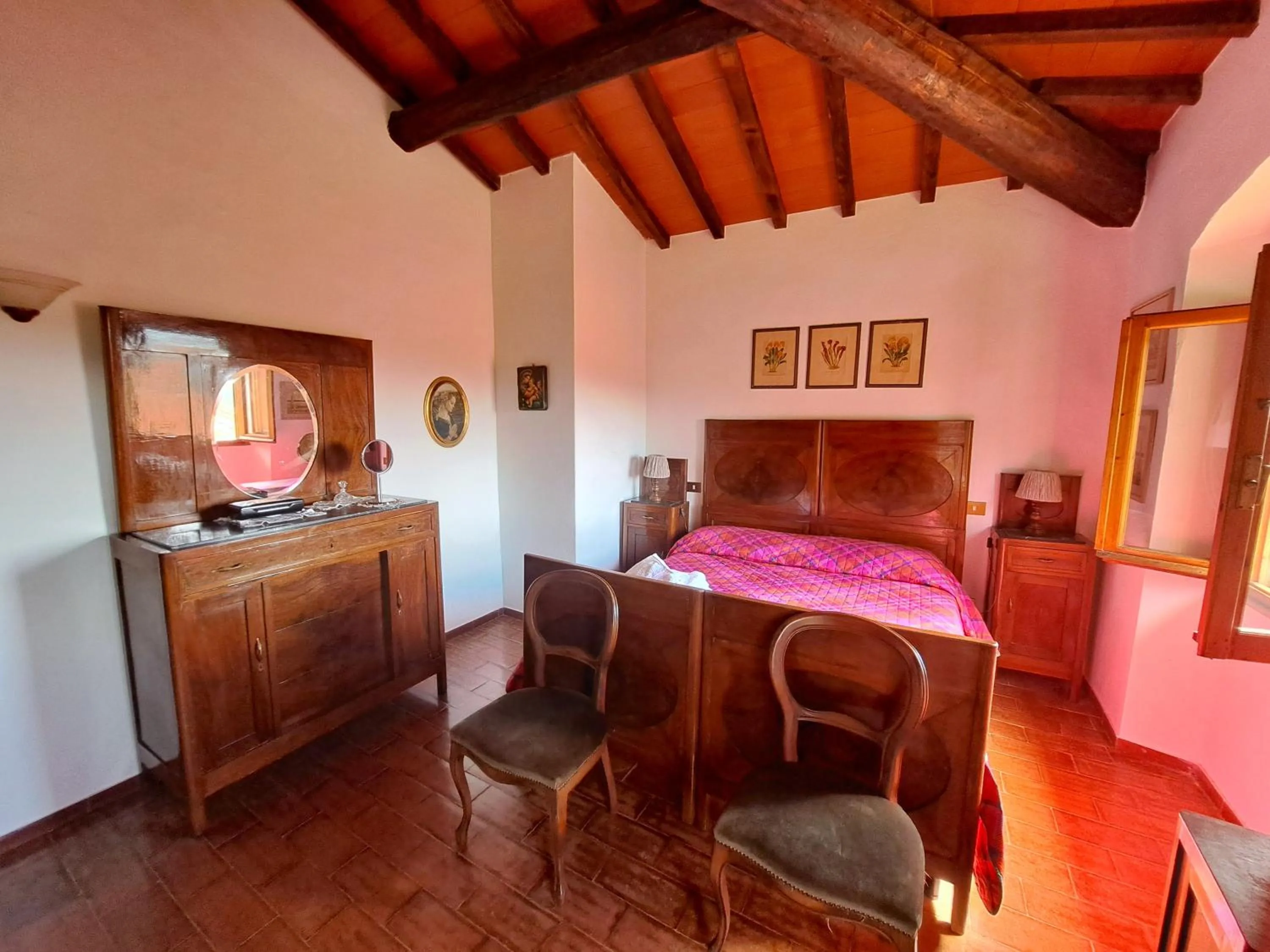 Bedroom, Bed in La Favilletta Casa Vacanze