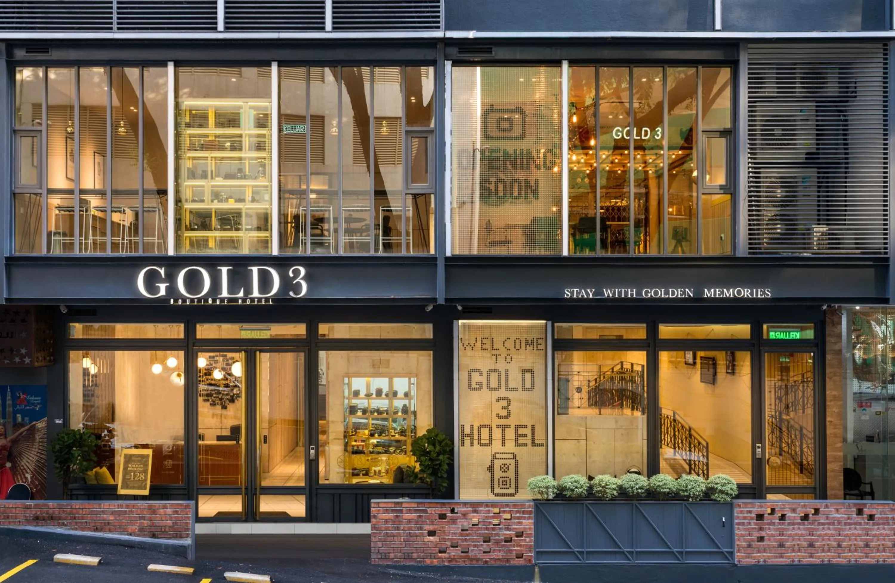 Facade/entrance in Gold3 Boutique Hotel