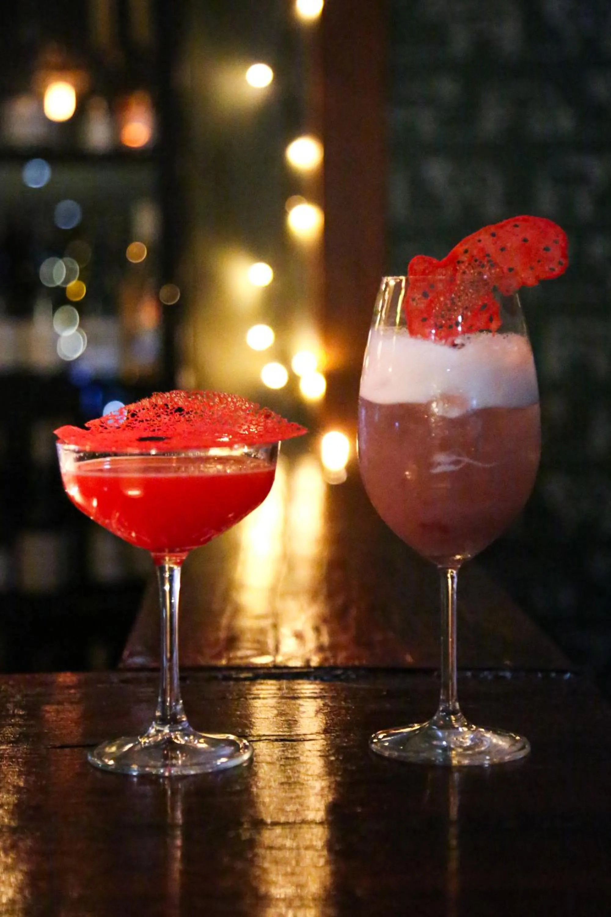 Food and drinks in The Mayfair Emerald