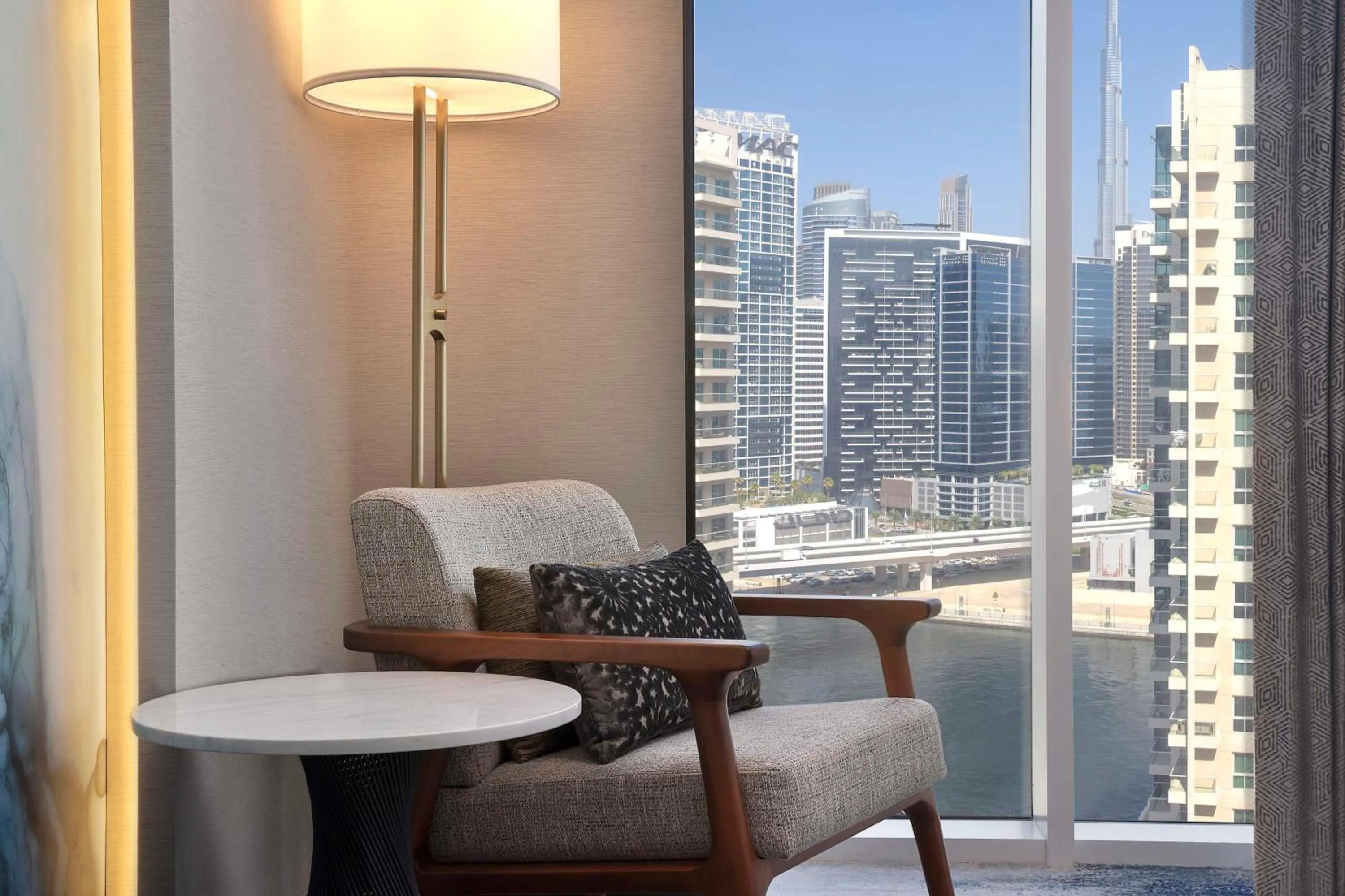 Living room in Embassy Suites By Hilton Dubai Business Bay