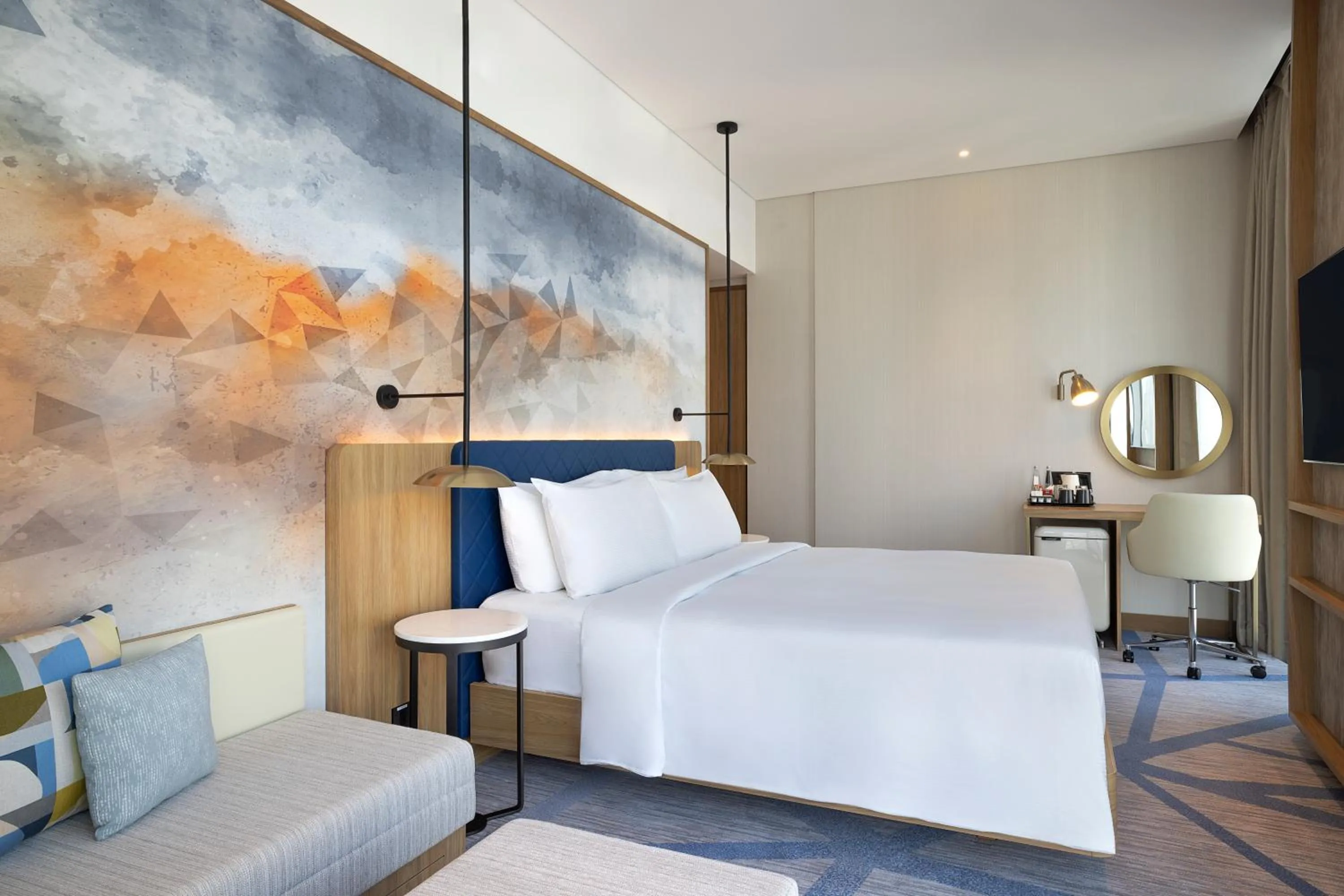 Bed in Hilton Garden Inn Dubai Business Bay