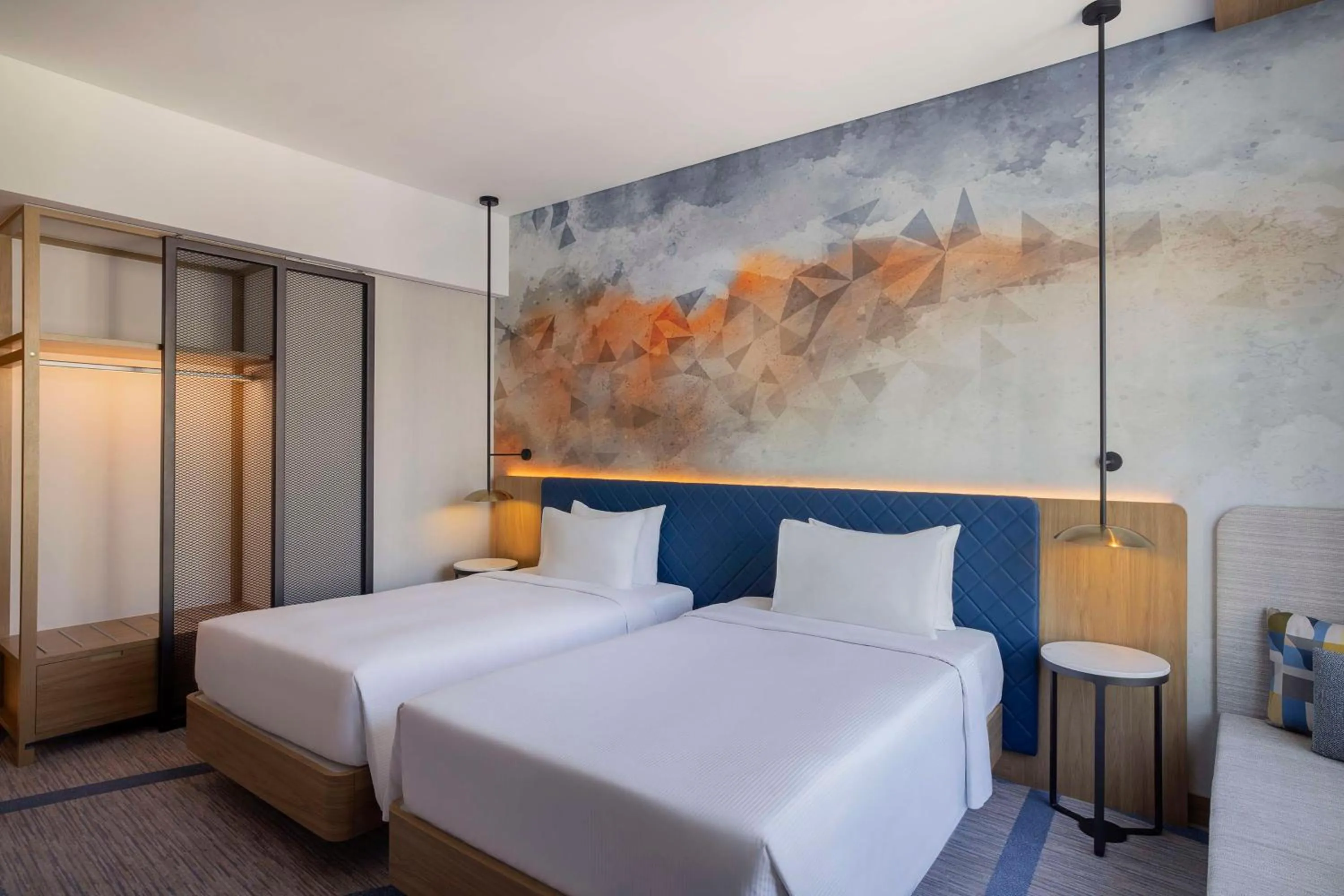 Bed in Hilton Garden Inn Dubai Business Bay