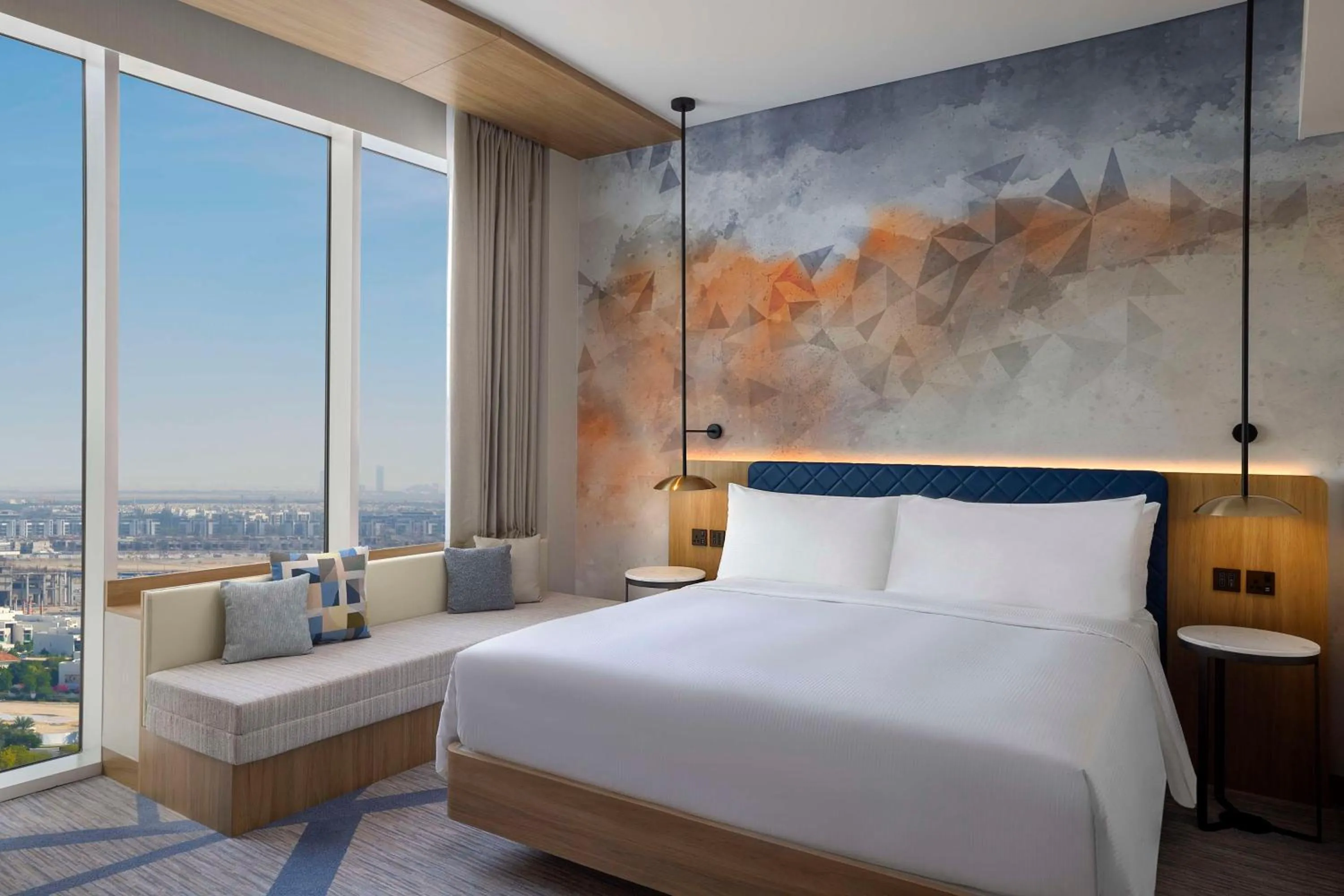 Bed in Hilton Garden Inn Dubai Business Bay