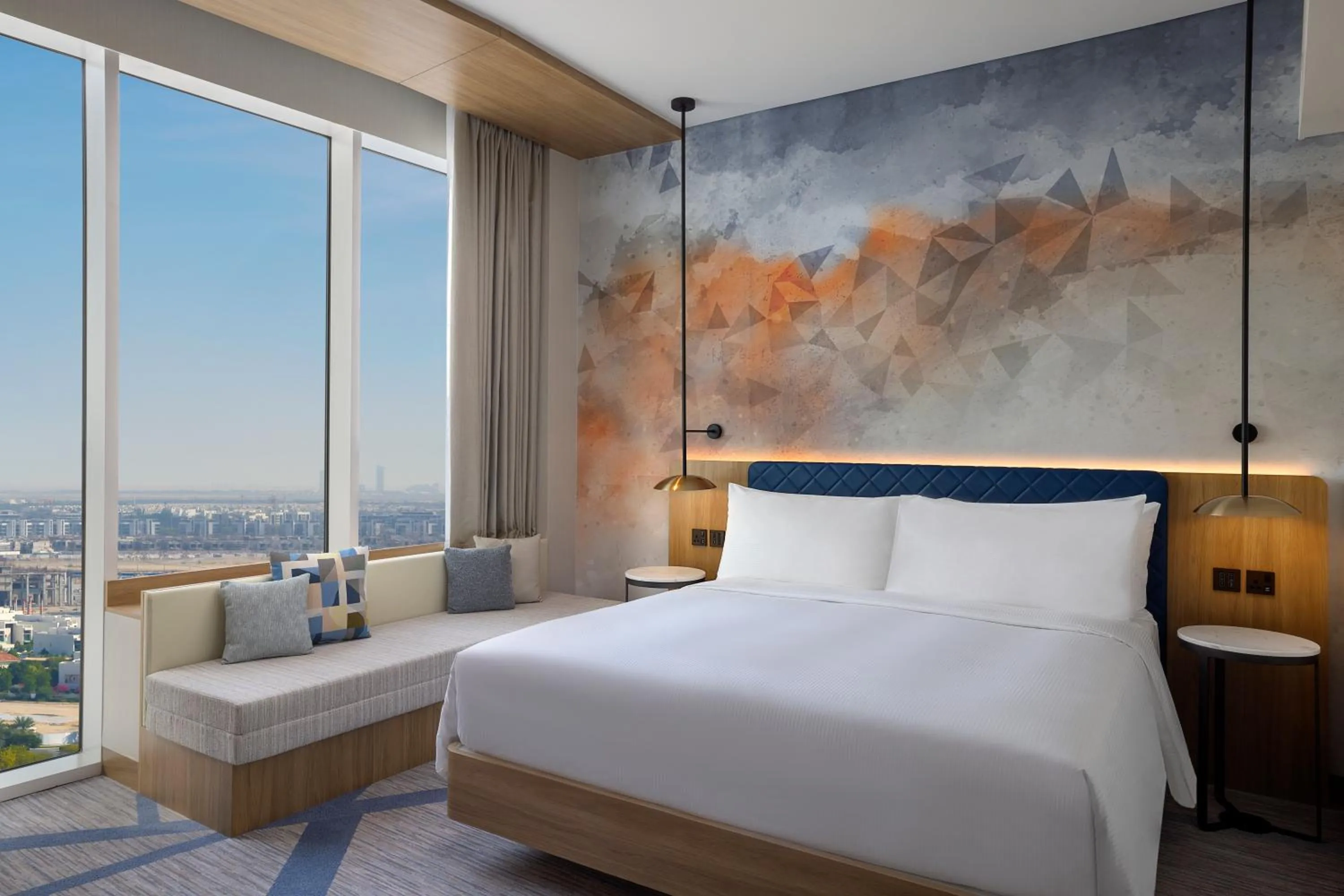 Bedroom, Bed in Hilton Garden Inn Dubai Business Bay