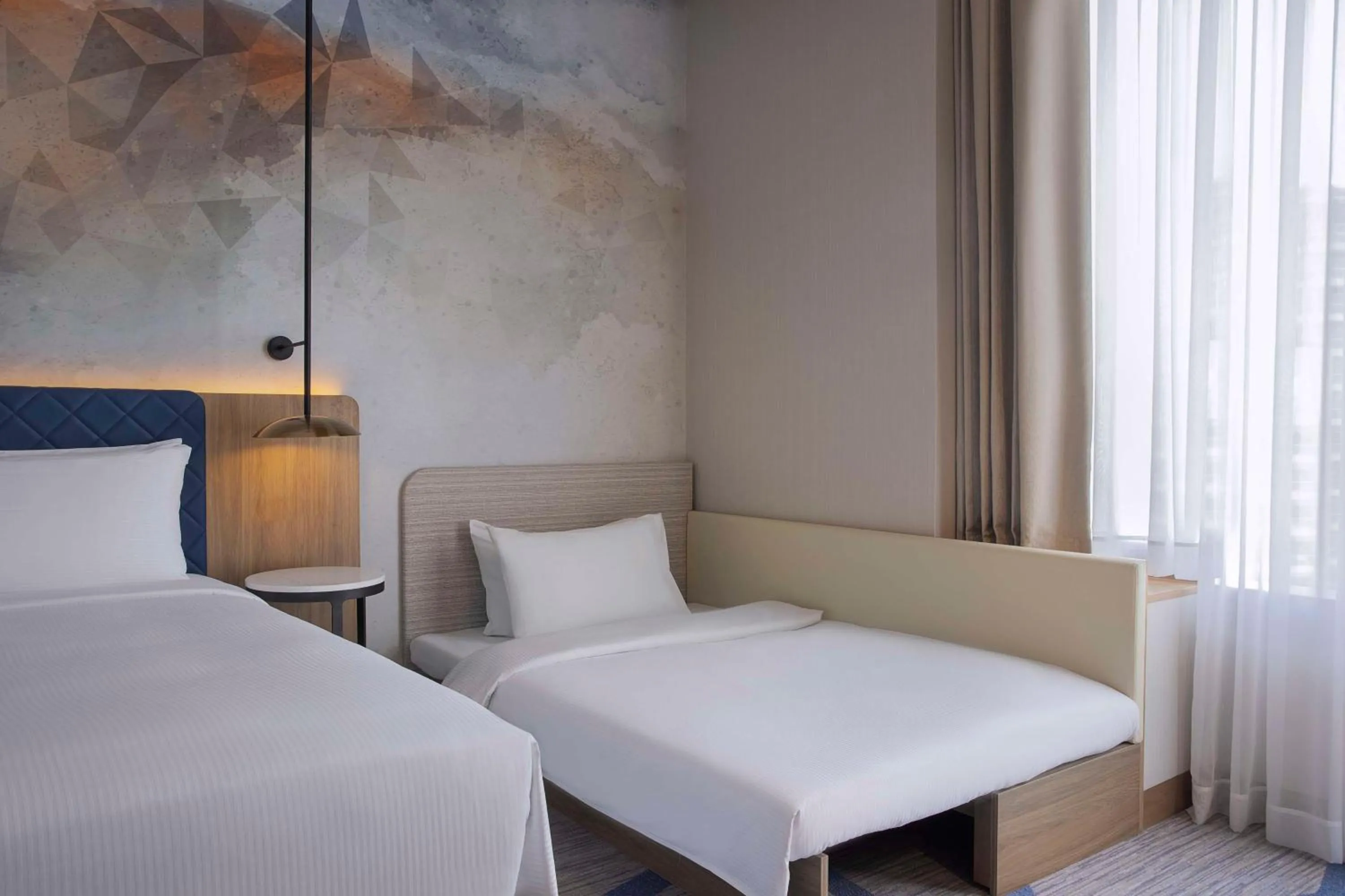 Bed in Hilton Garden Inn Dubai Business Bay