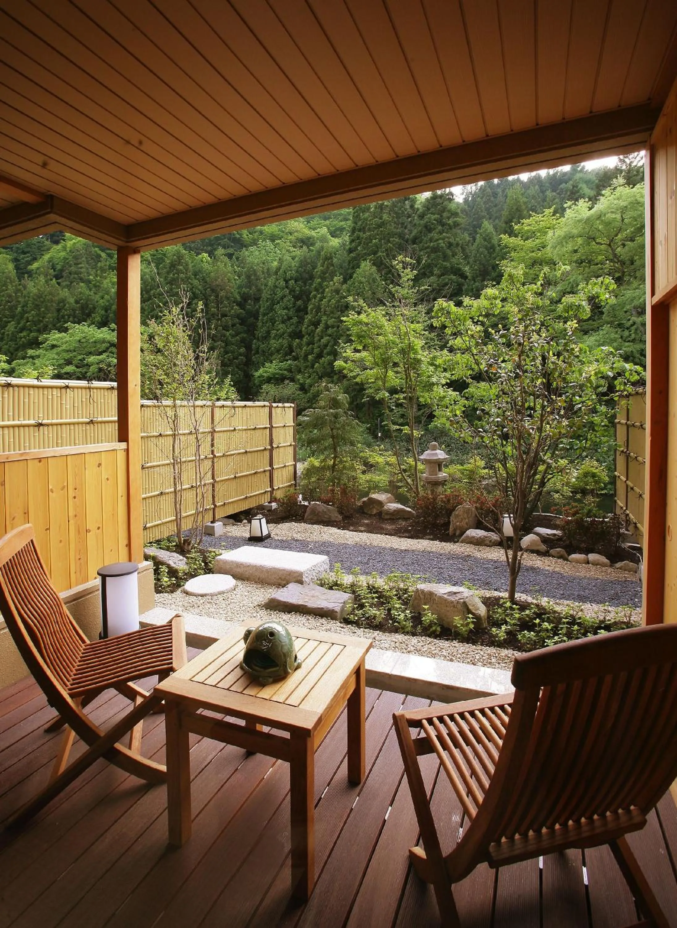 Garden in Ryokan Yusen Shidate
