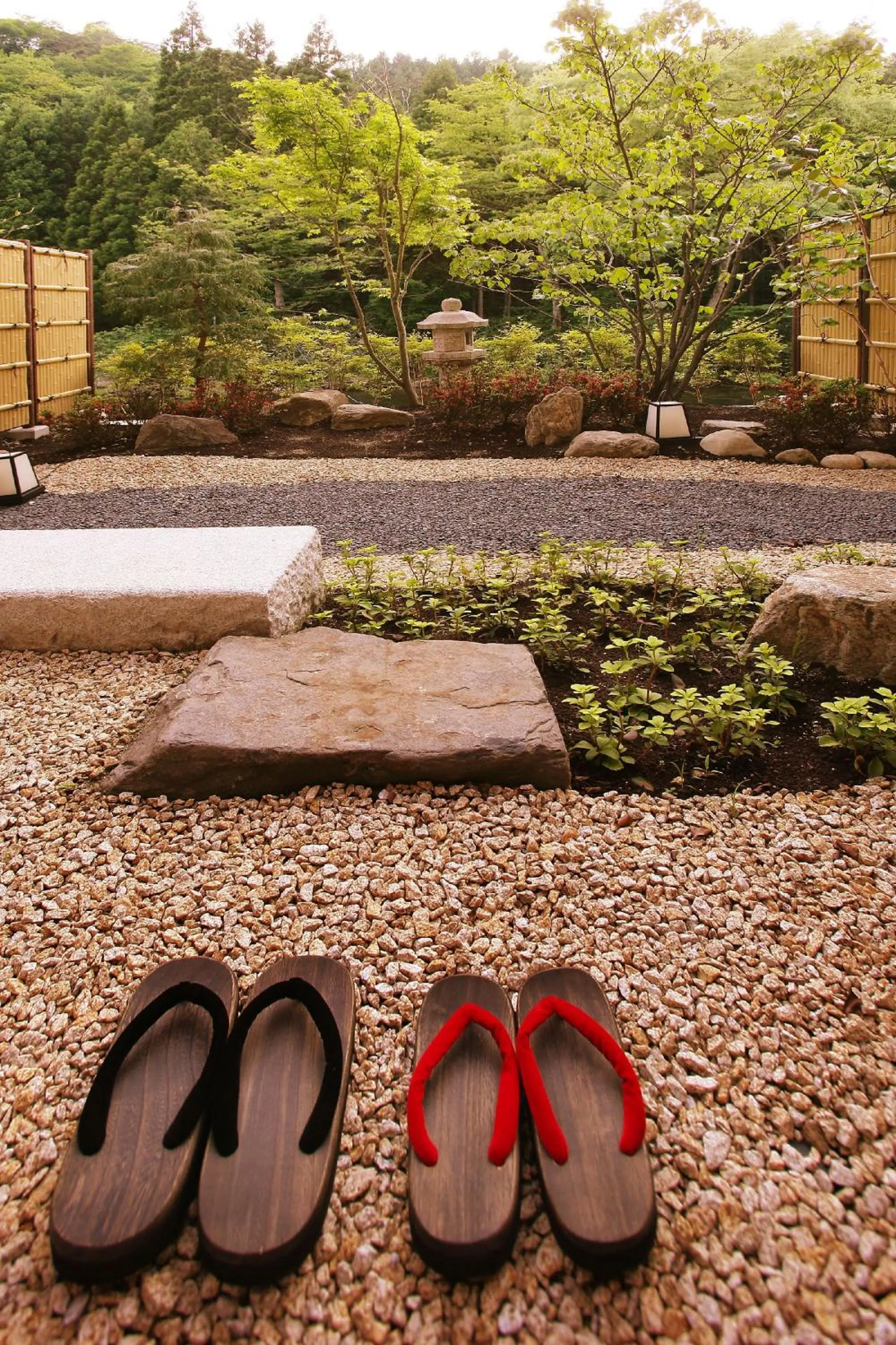 Garden in Ryokan Yusen Shidate