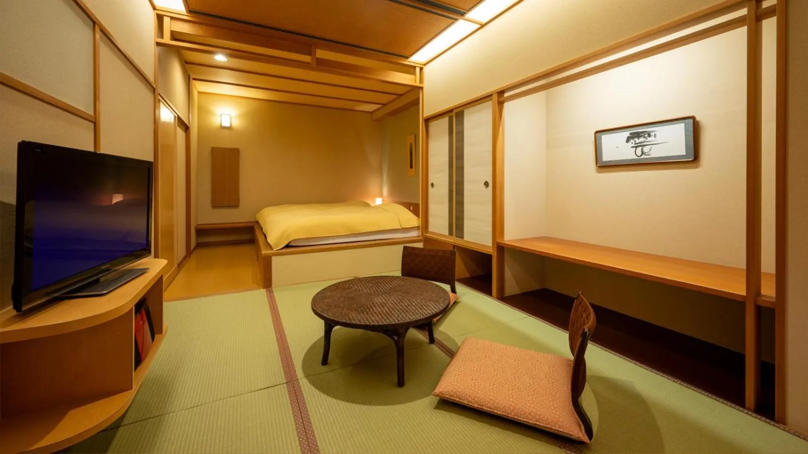 Bed in 游泉志だて