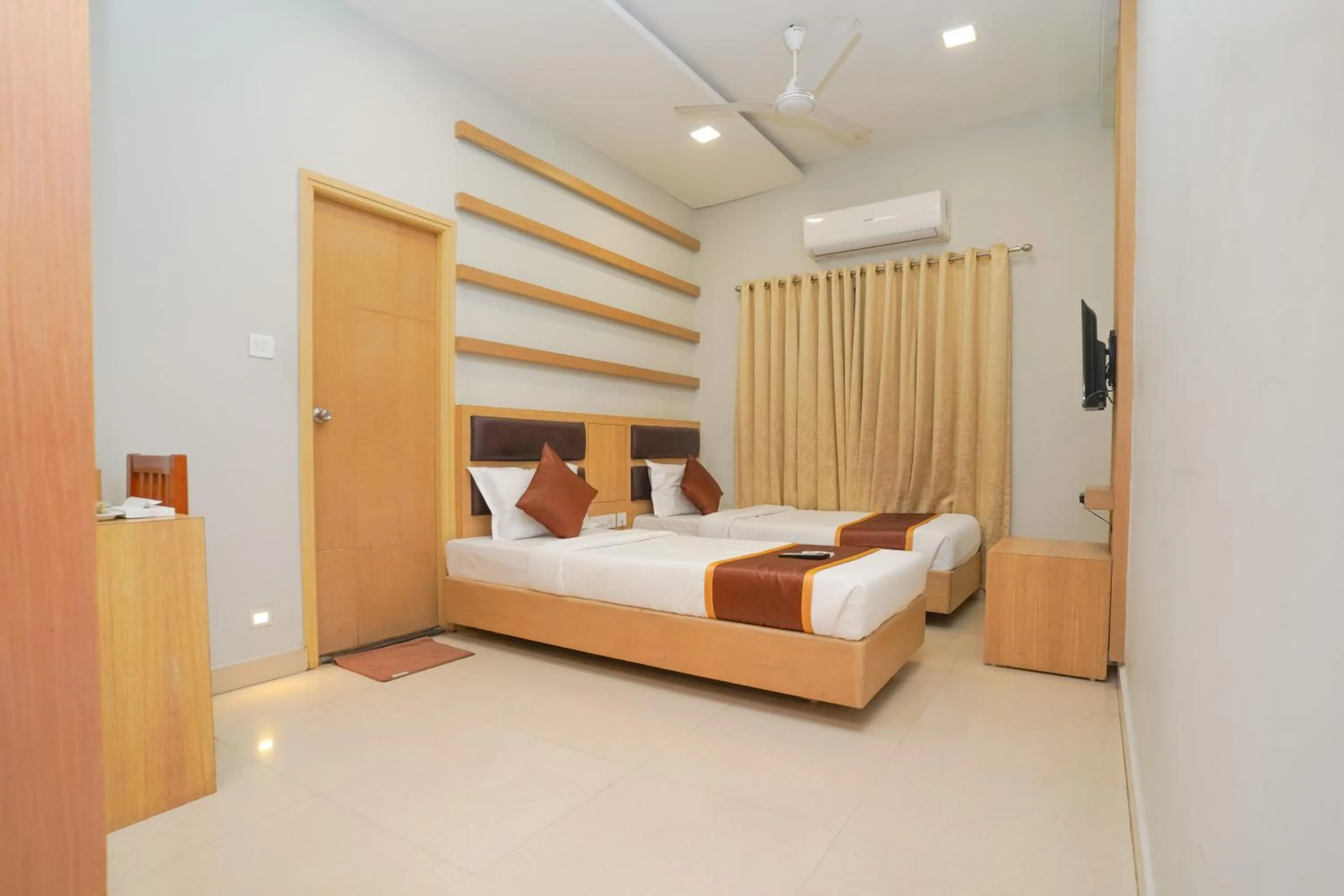 Bed in Hotel Zain Grande