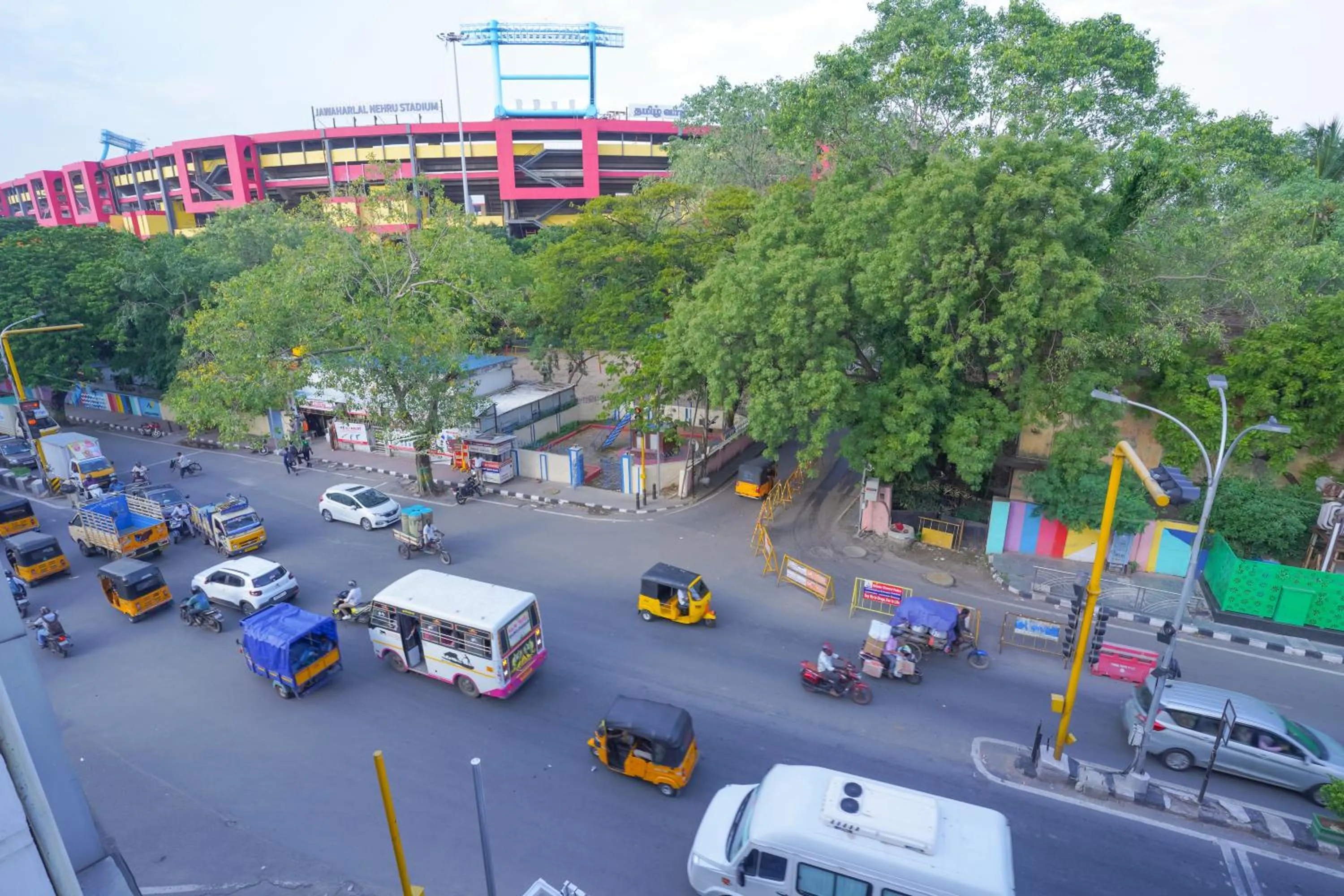 City view in Hotel Zain Grande