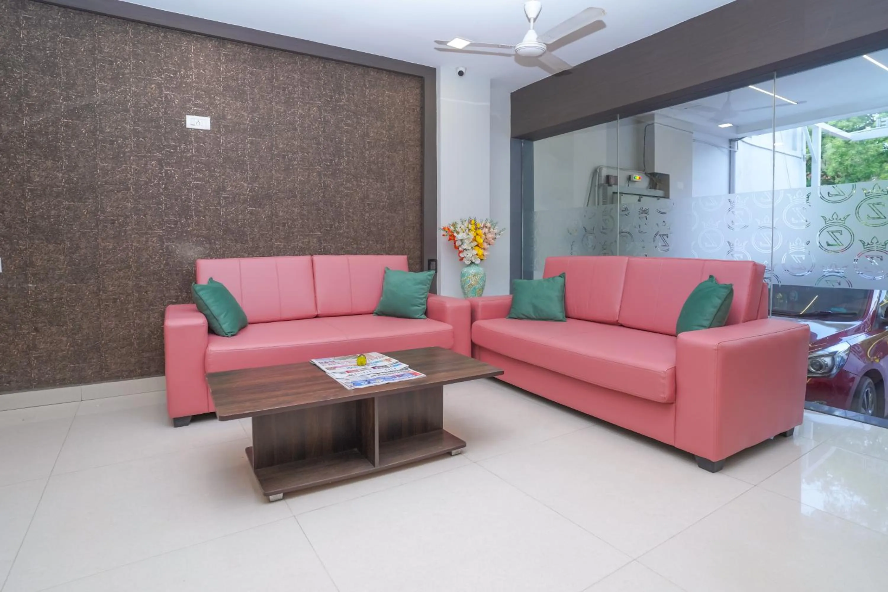 Seating area in Hotel Zain Grande