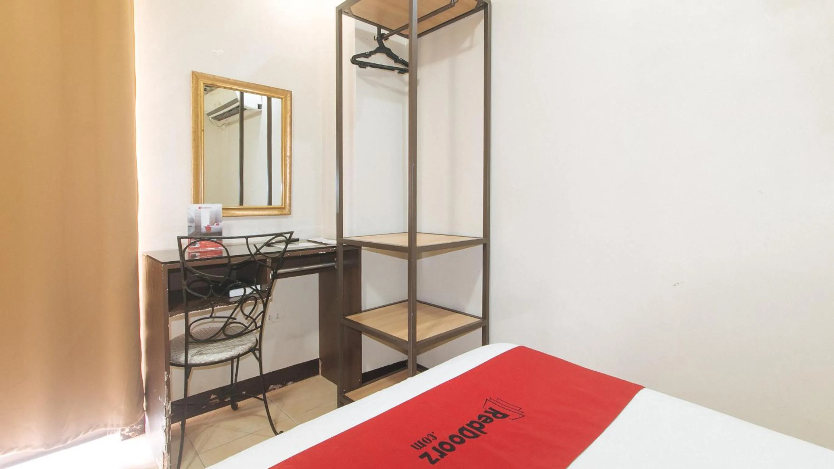 TV and multimedia, Bed in RedDoorz Plus New Era Budget Hotel Mabolo former RedDoorz near Landers Superstore Cebu City