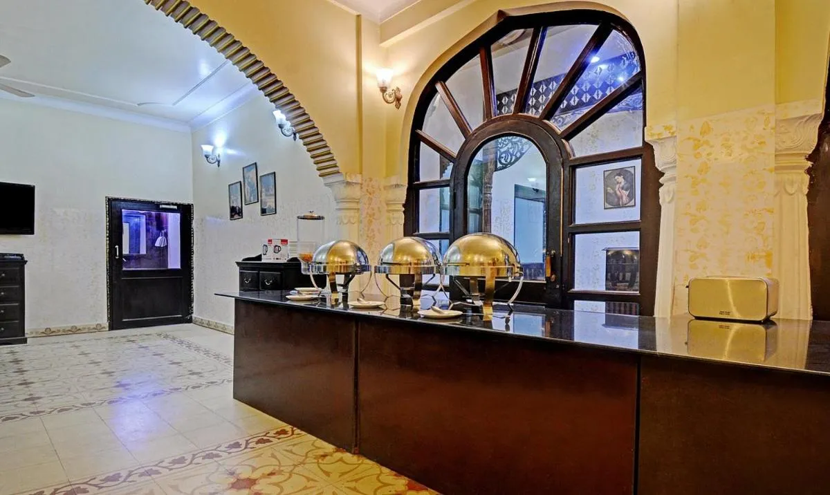 Kitchen or kitchenette in Hotel Utsav Niwas